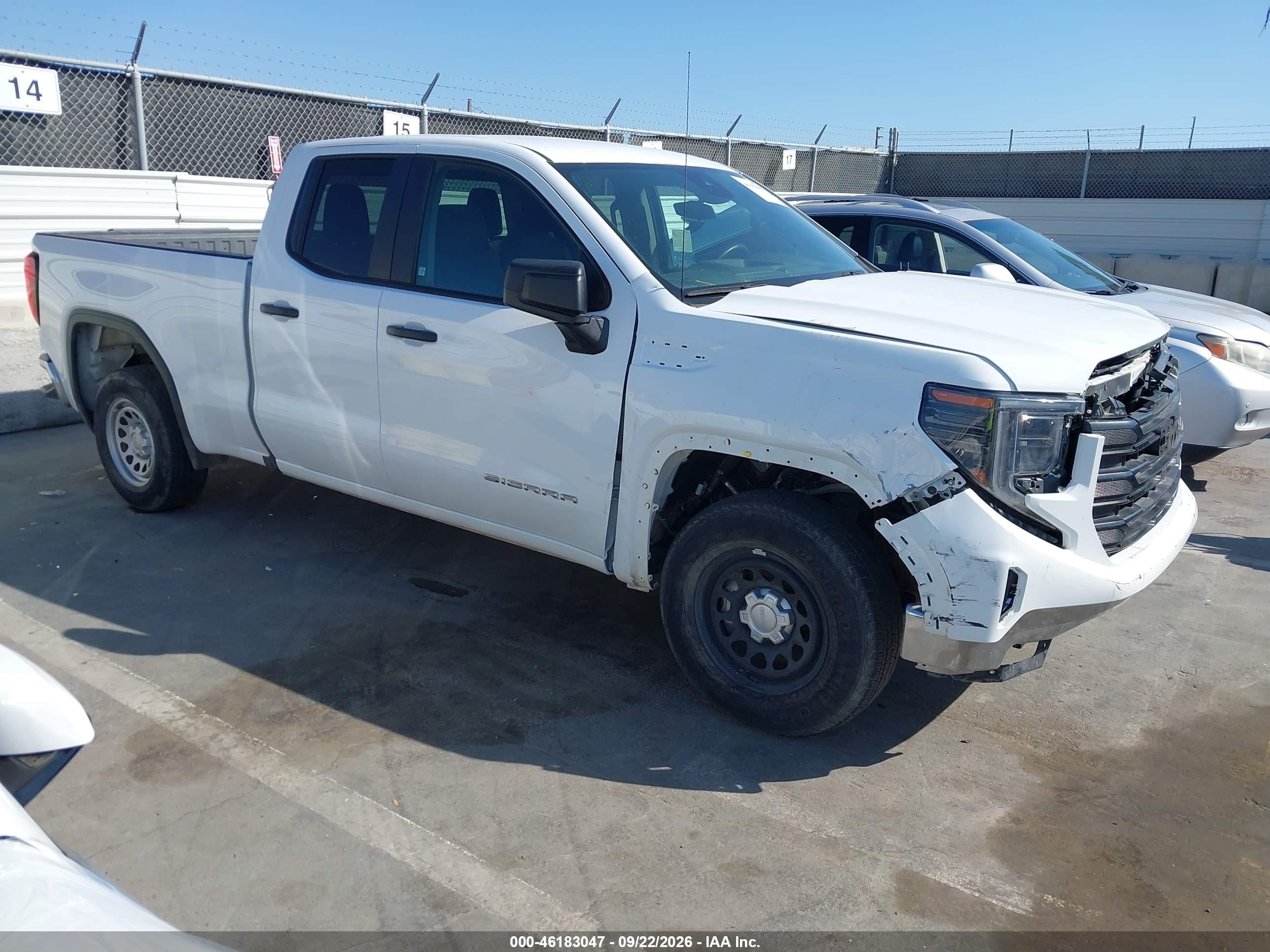 2023 GMC Sierra 1500 VIN 1GTRHAEK7PZ200766 — IAAI salvage auction photo