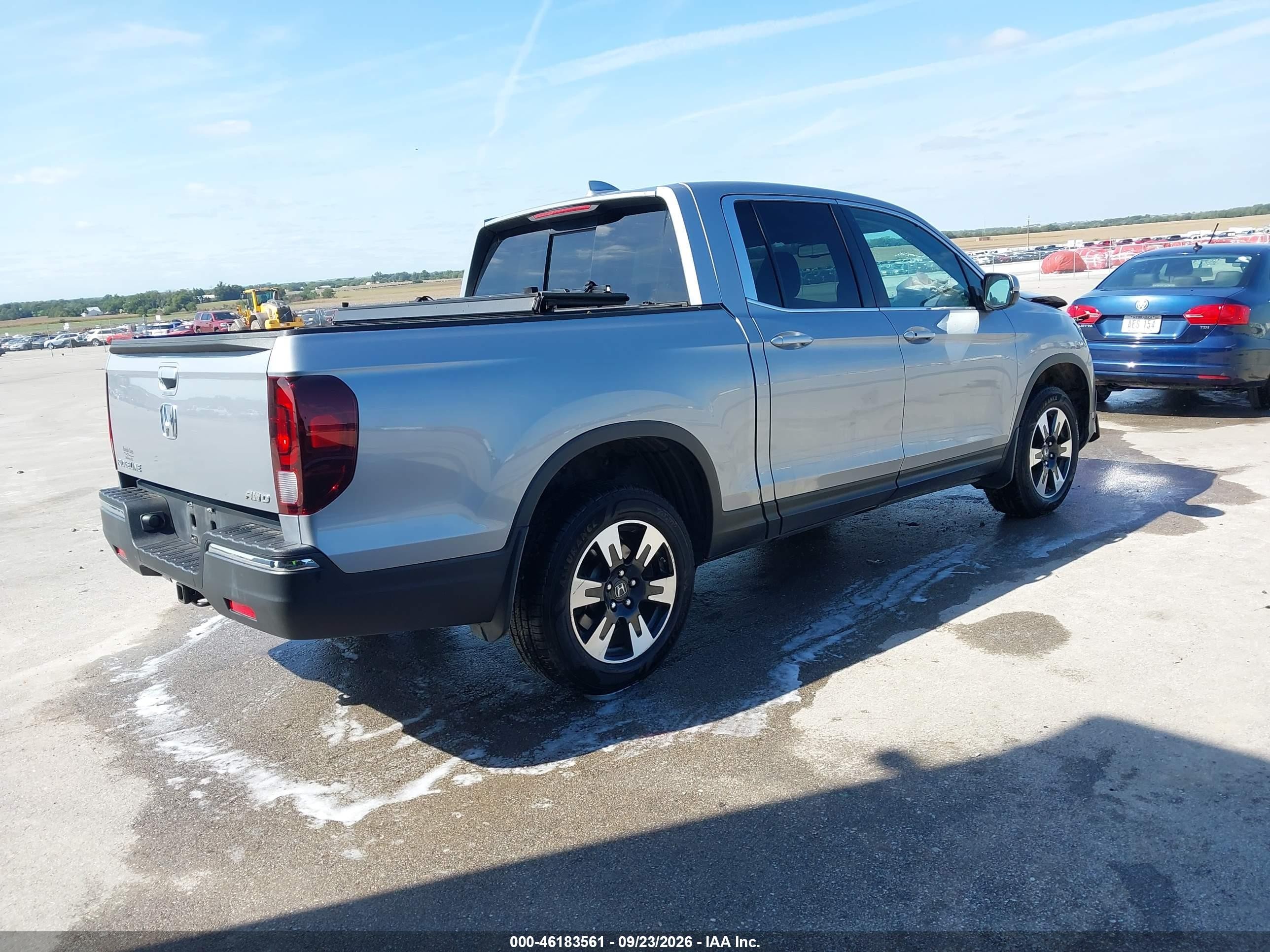 2020 Honda Ridgeline VIN 5FPYK3F53LB030592 IAAI salvage auction — Front End, Salvage (Nebraska), sold $9,100 on 2026-10-07 (photo 4)