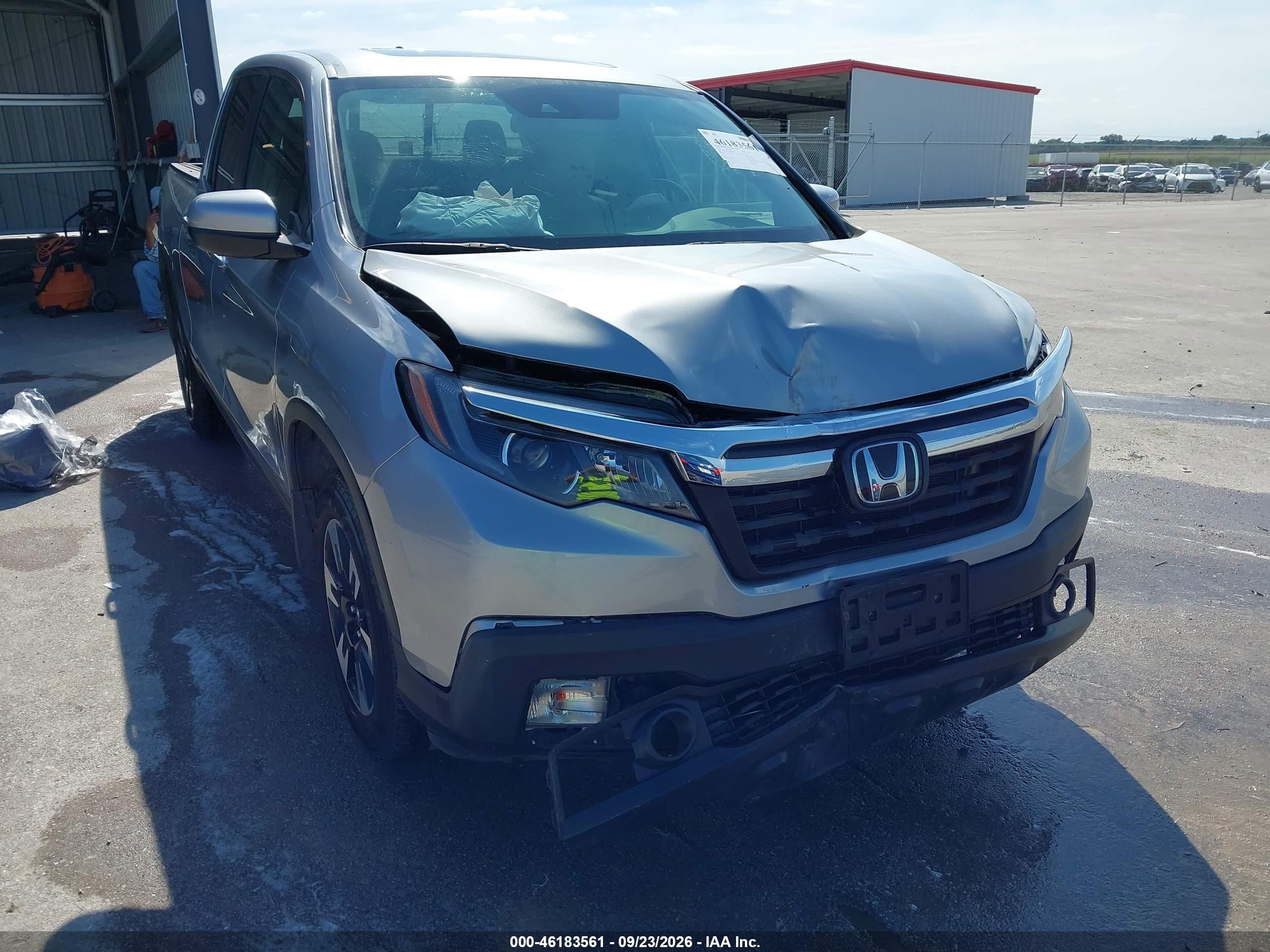 2020 Honda Ridgeline VIN 5FPYK3F53LB030592 IAAI salvage auction — Front End, Salvage (Nebraska), sold $9,100 on 2026-10-07 (photo 6)