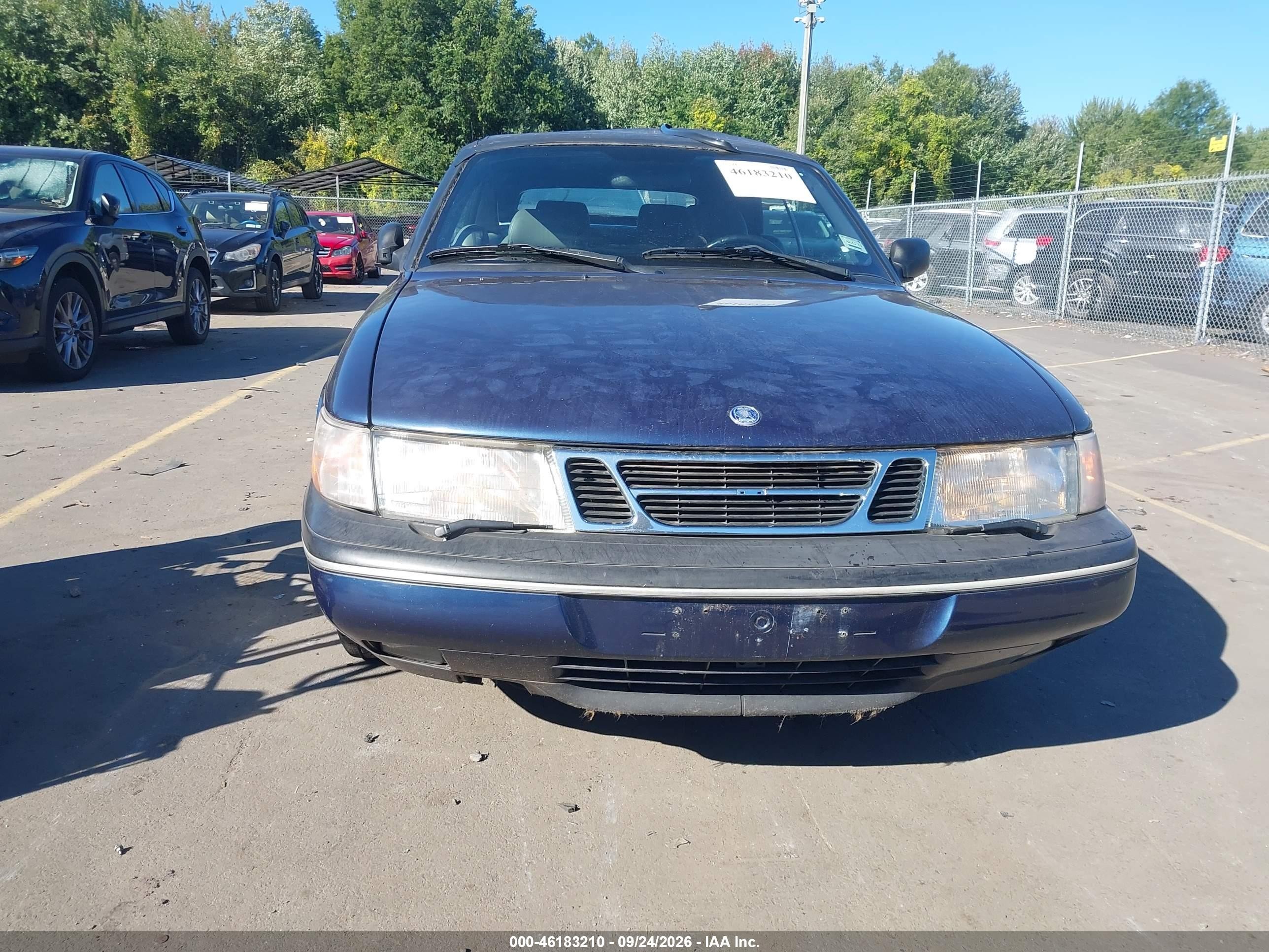 1995 Saab 900 VIN YS3DD75B3S7024269 IAAI salvage auction — Normal Wear, Clear (Connecticut), sold $450 on 2026-10-01 (photo 6)