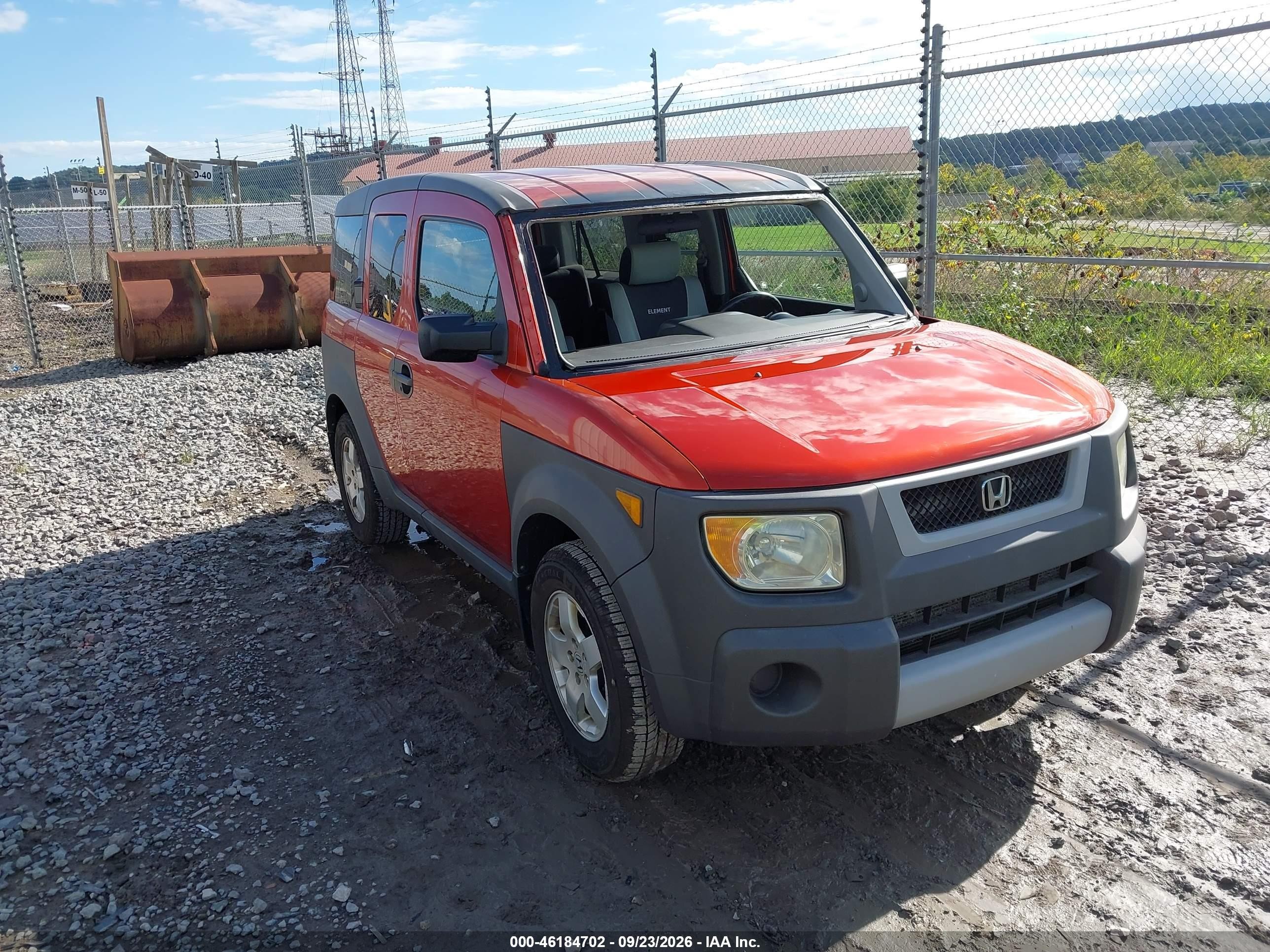 2004 Honda Element VIN 5J6YH28514L010090 IAAI salvage auction — Normal Wear, Clear (Pennsylvania), sold $550 on 2026-10-01 (photo 1)