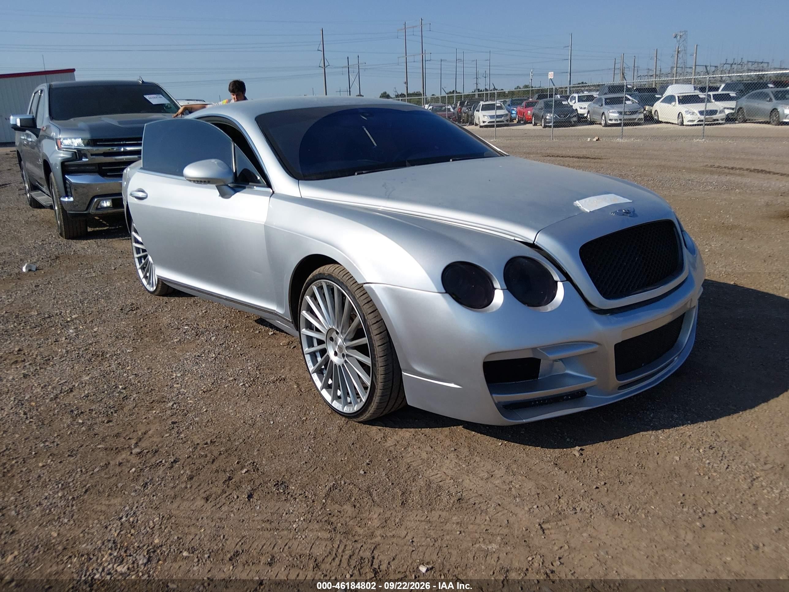 2005 Bentley Continental VIN SCBCR63W85C030135 — IAAI salvage auction photo