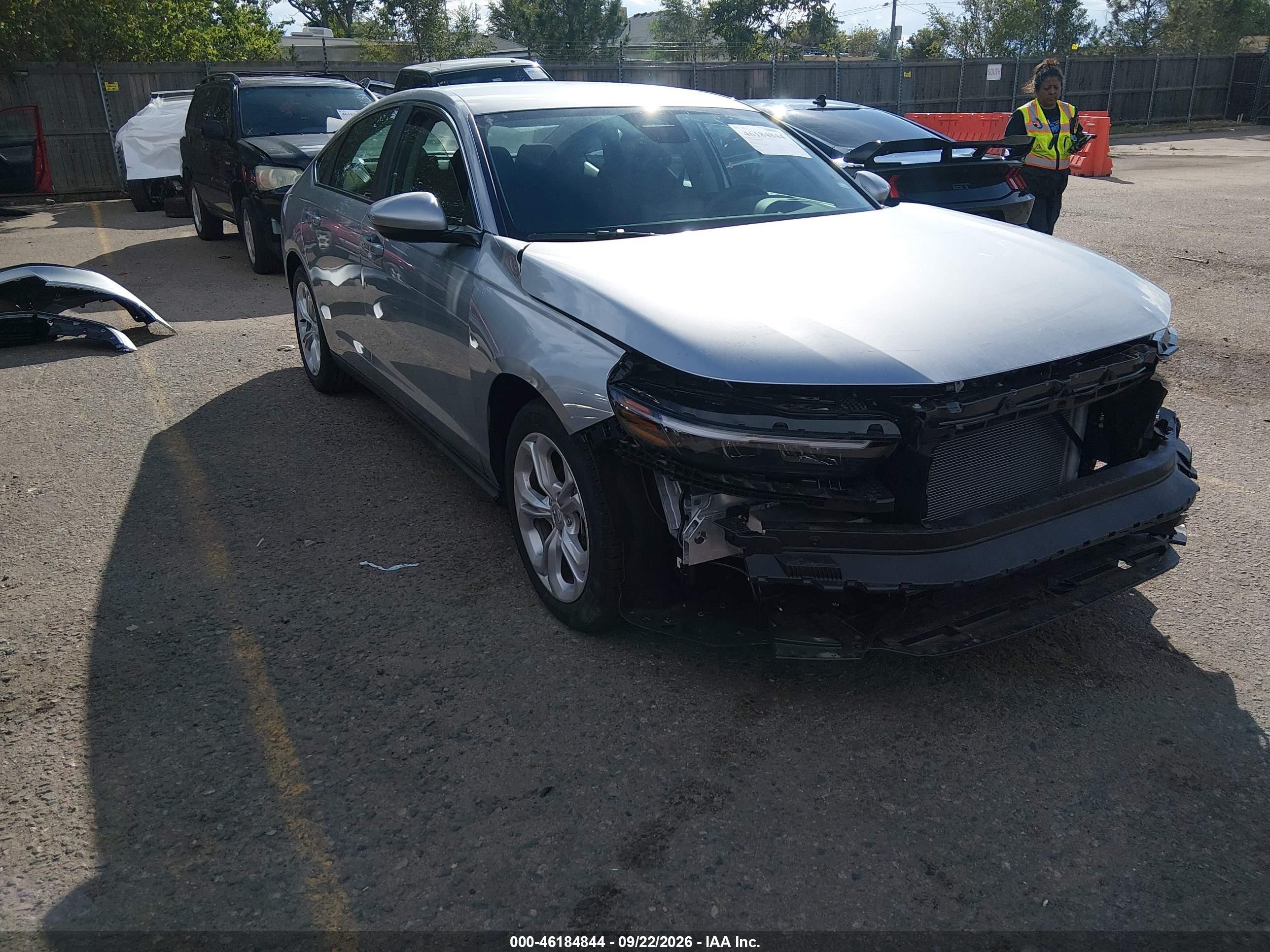 2026 Honda Accord VIN 1HGCY1F26TA030026 — IAAI salvage auction photo