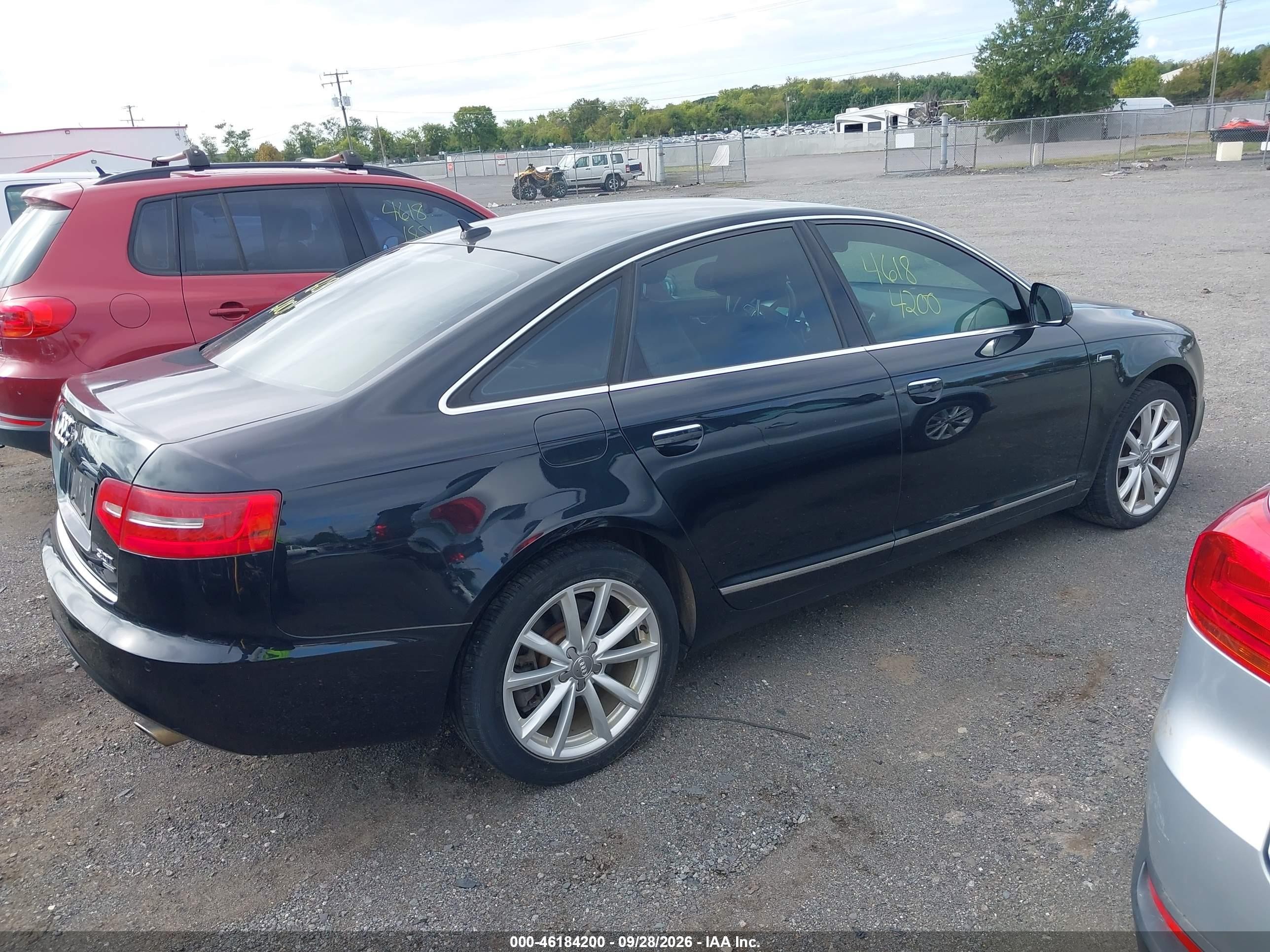 2011 Audi A6 VIN WAUKGAFB5BN017303 IAAI salvage auction — Normal Wear, Clear (Virginia), sold $400 on 2026-10-05 (photo 4)