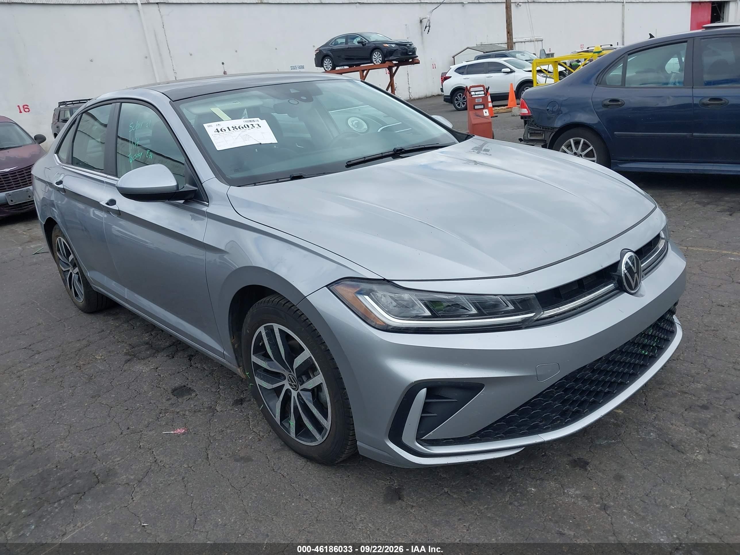 2025 Volkswagen Jetta VIN 3VW7X7BU6SM044343 — IAAI salvage auction photo