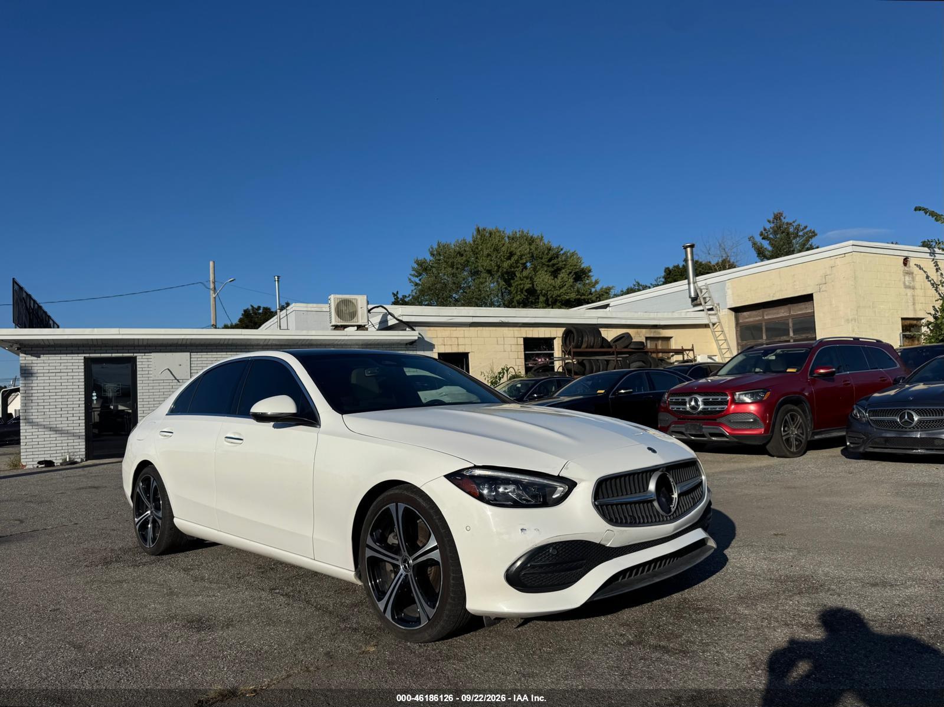 2023 Mercedes-Benz C-Class VIN W1KAF4GB1PR145982 — IAAI salvage auction photo