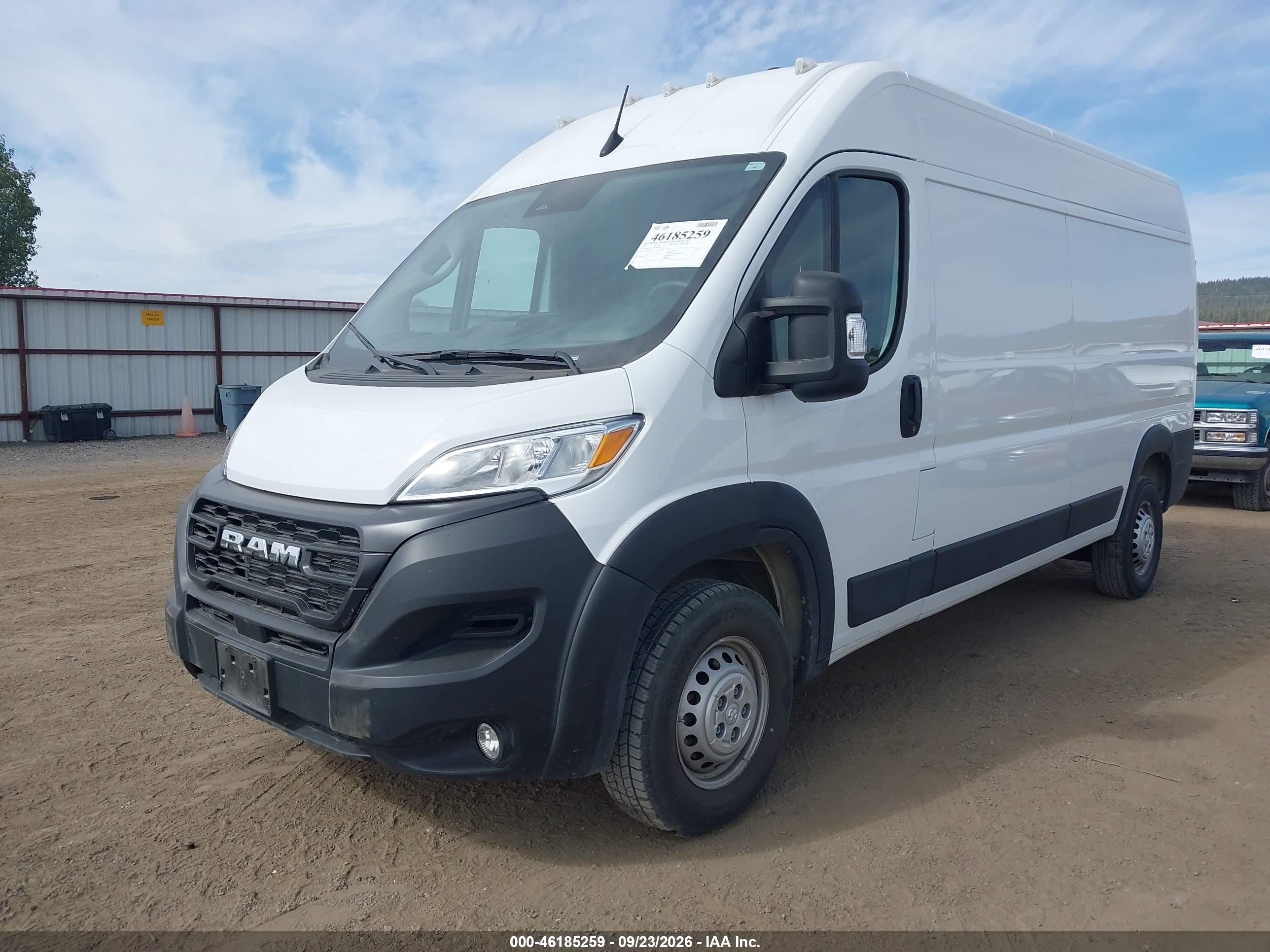 2025 Ram Promaster city VIN 3C6LRVDG5SE519389 IAAI salvage auction — Normal Wear, Enterprise Vehicles Clear Only (Washington), sold $21,100 on 2026-09-26 (photo 2)