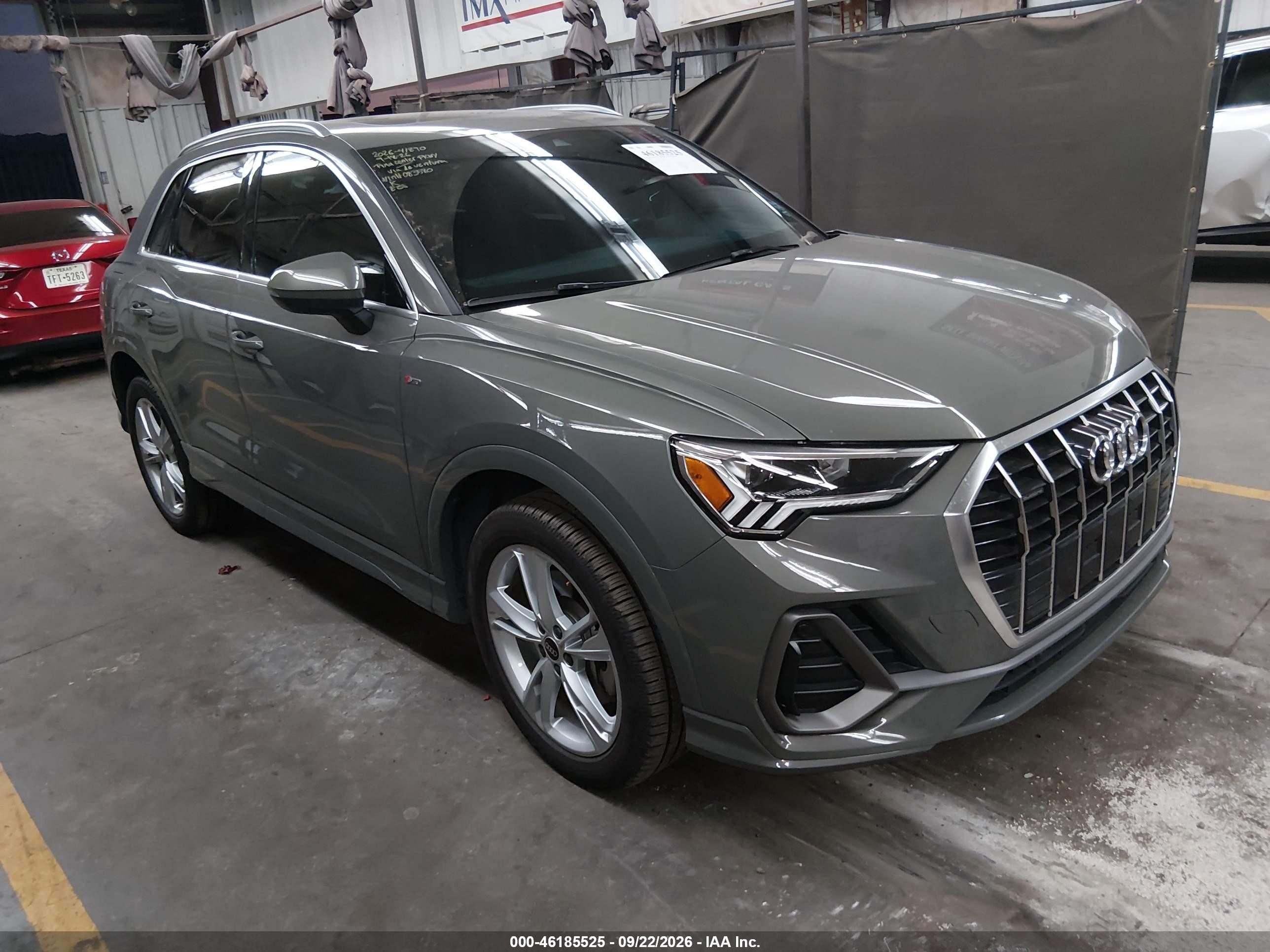 2022 Audi Q3 VIN WA1EECF39N1083580 — IAAI salvage auction photo