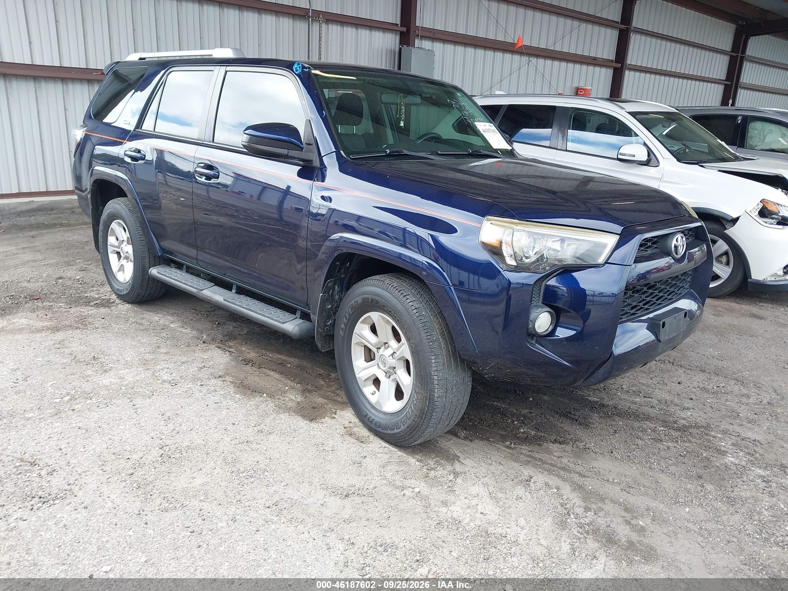 2018 Toyota 4Runner VIN JTEZU5JR3J5170925 — IAAI salvage auction photo