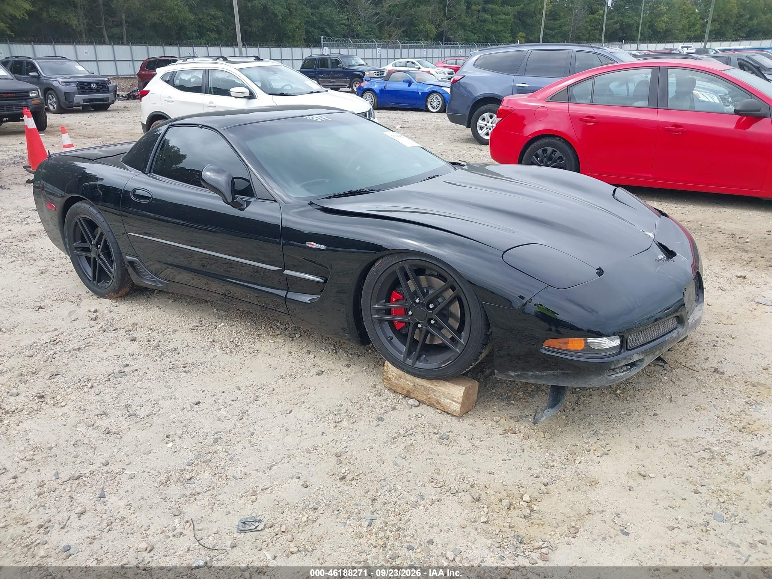 2003 Chevrolet Corvette VIN 1G1YY12S635131756 — IAAI salvage auction photo