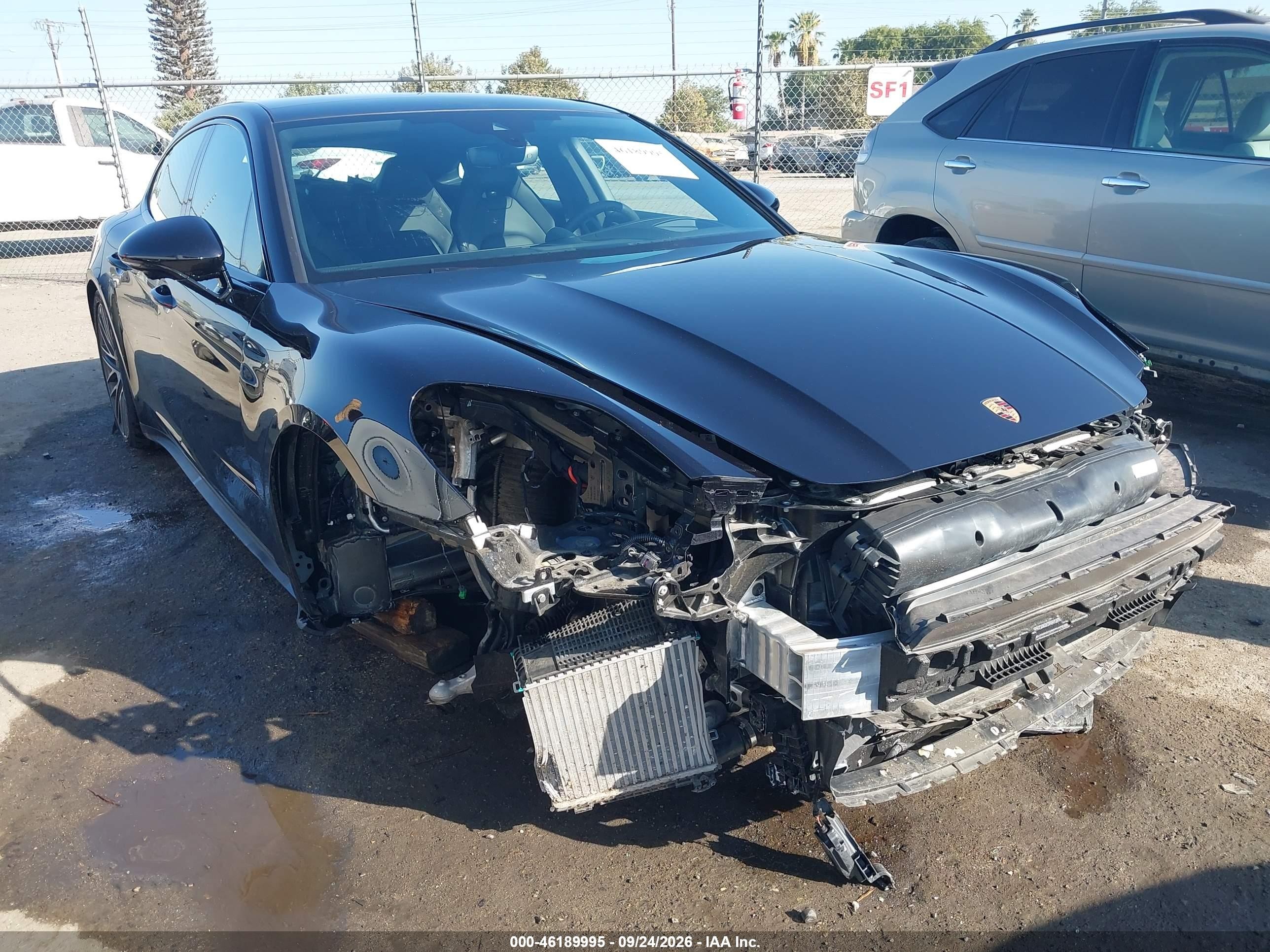 2025 Porsche Panamera VIN WP0AA2YA7SL007104 — IAAI salvage auction photo
