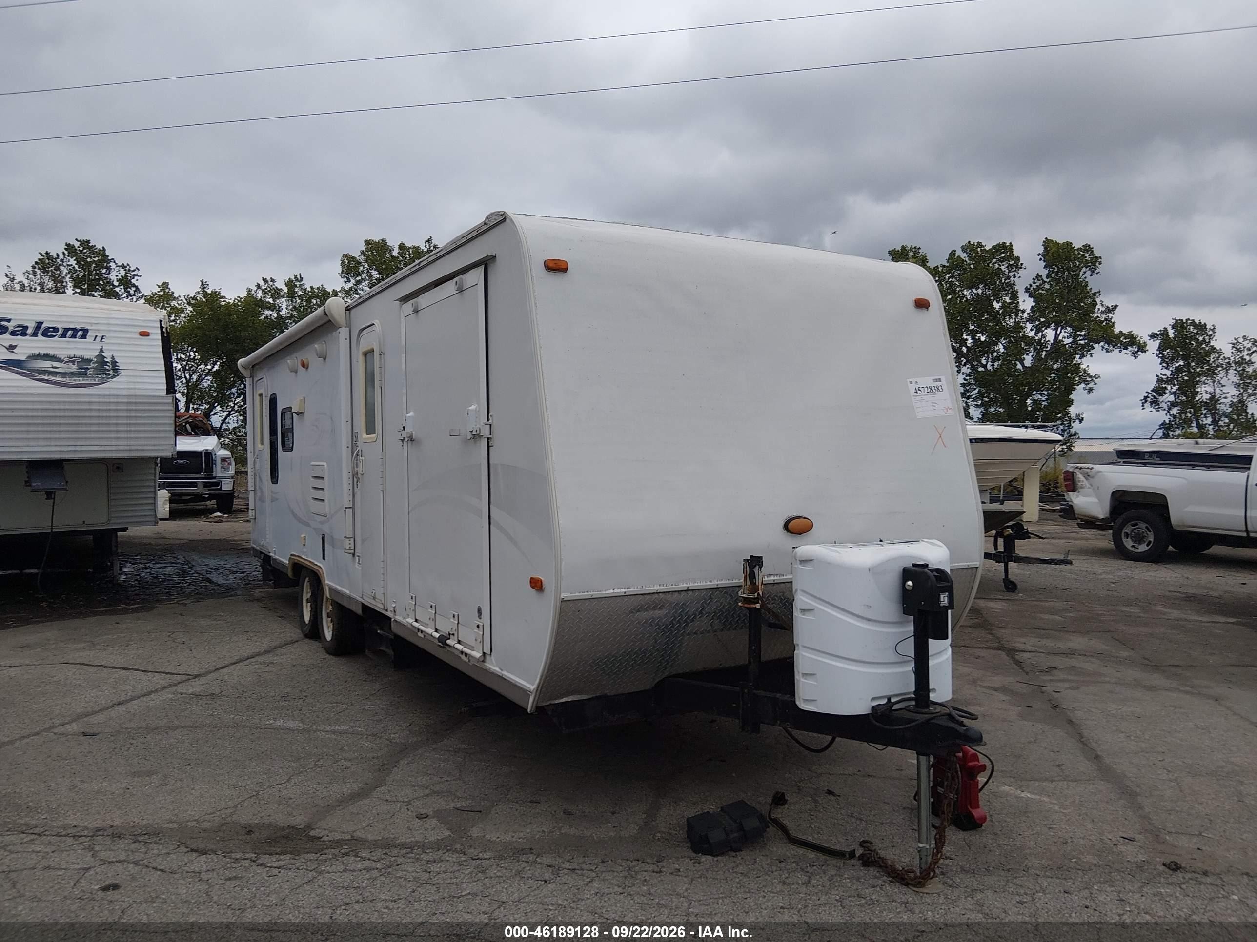 2011 K-z Inc Spree VIN 4EZTP2823B8084389 IAAI salvage auction — Top/Roof, Salvage (Ohio), sold $50 on 2026-09-29 (photo 1)