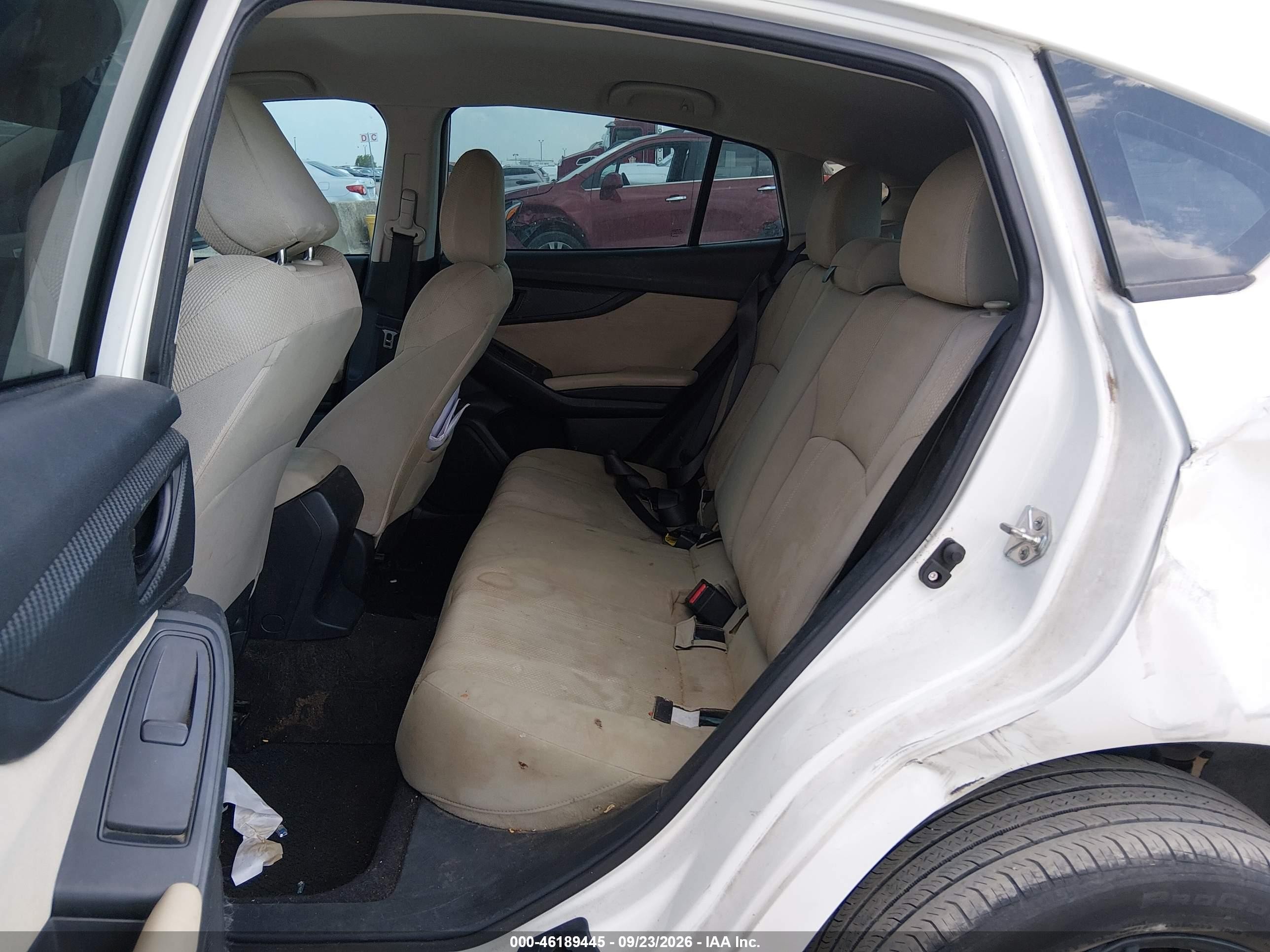 2019 Subaru Impreza VIN 4S3GTAB65K3702393 IAAI salvage auction — Normal Wear, Original (Texas), sold $1,350 on 2026-10-03 (photo 8)