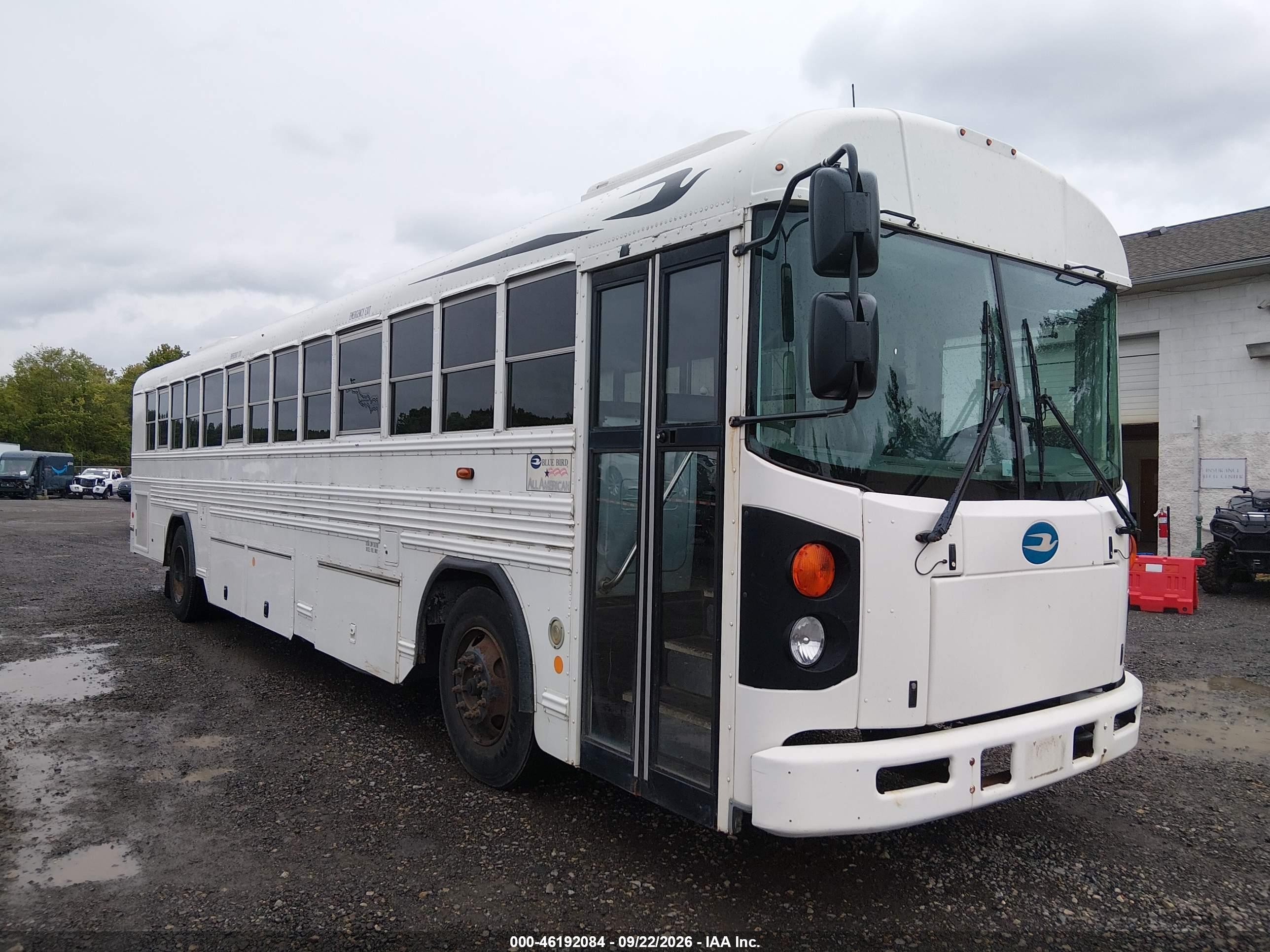 2015 Blue Bird School Bus / Transit Bus VIN 1BABNBPA4FF310544 — IAAI salvage auction photo