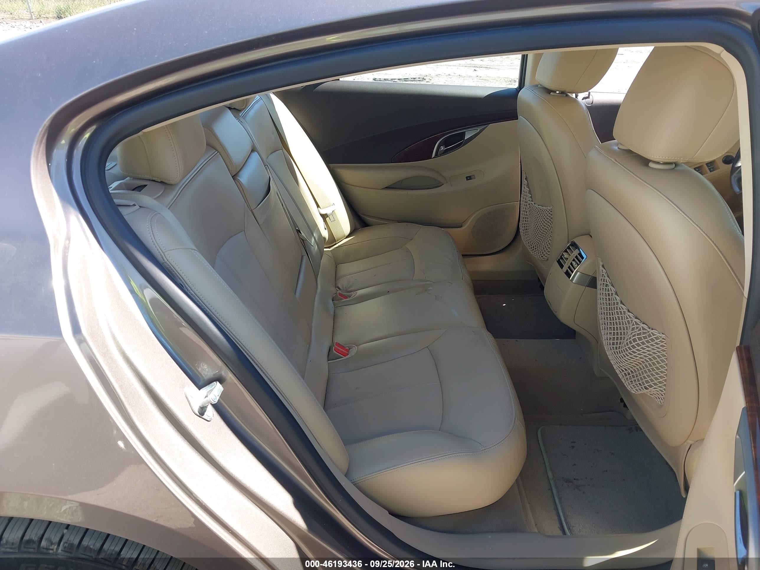 2011 Buick Lacrosse VIN 1G4GC5ED3BF377531 IAAI salvage auction — Unknown, Salvage (Pennsylvania), sold $1,350 on 2026-10-01 (photo 8)