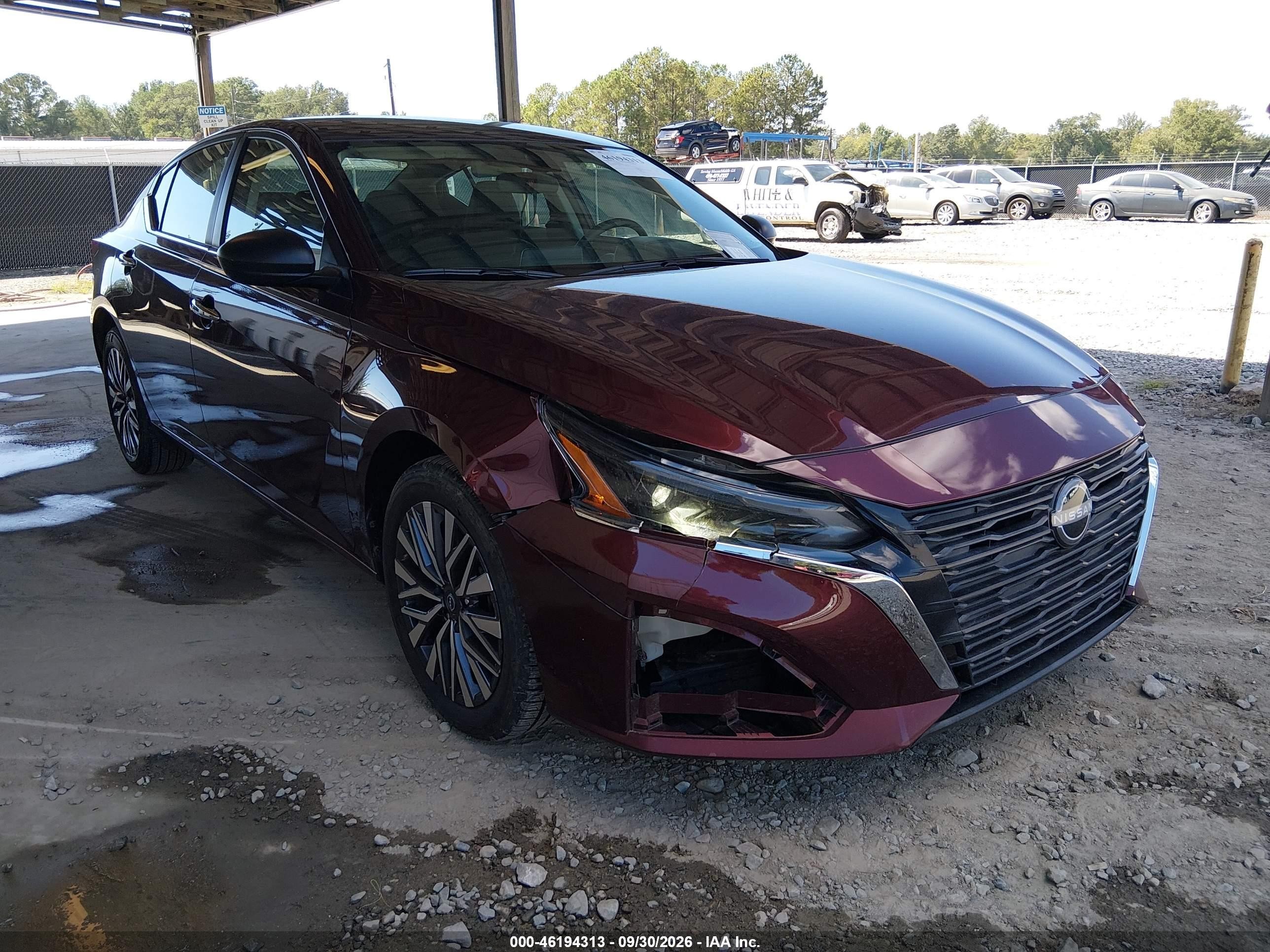 2025 Nissan Altima VIN 1N4BL4DW8SN416525 — IAAI salvage auction photo