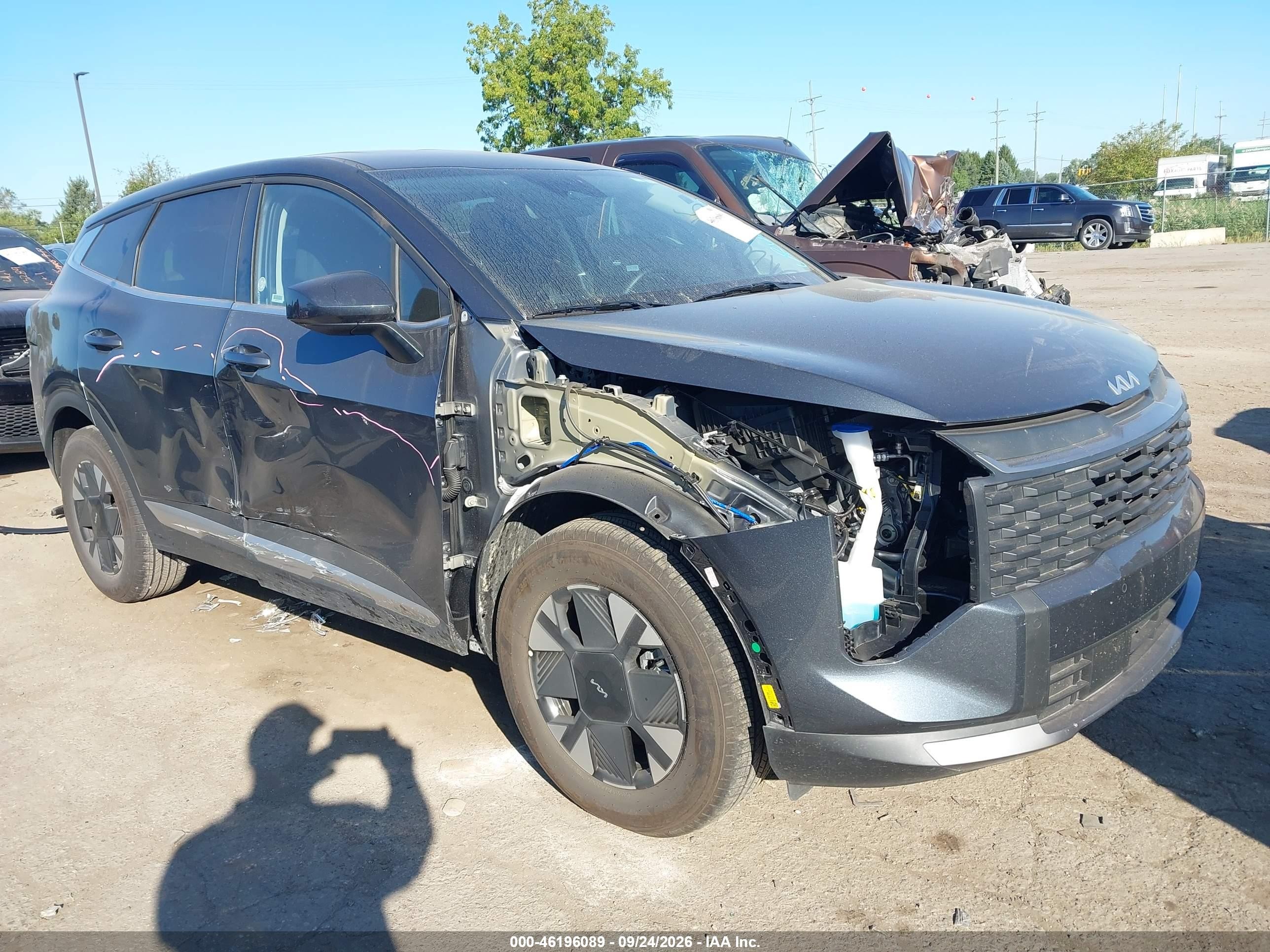 2027 Kia Sportage VIN 7YAPB3DG3VY001484 — IAAI salvage auction photo