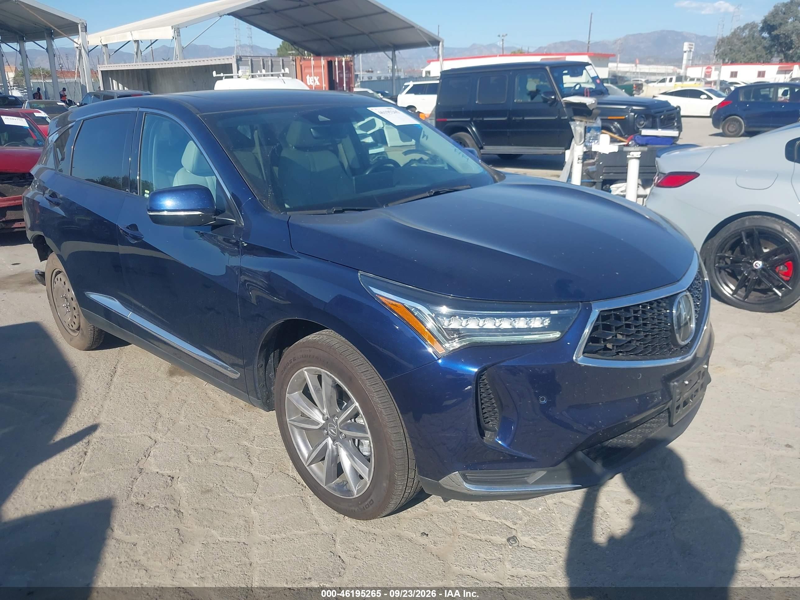 2024 Acura RDX VIN 5J8TC2H59RL027033 — IAAI salvage auction photo