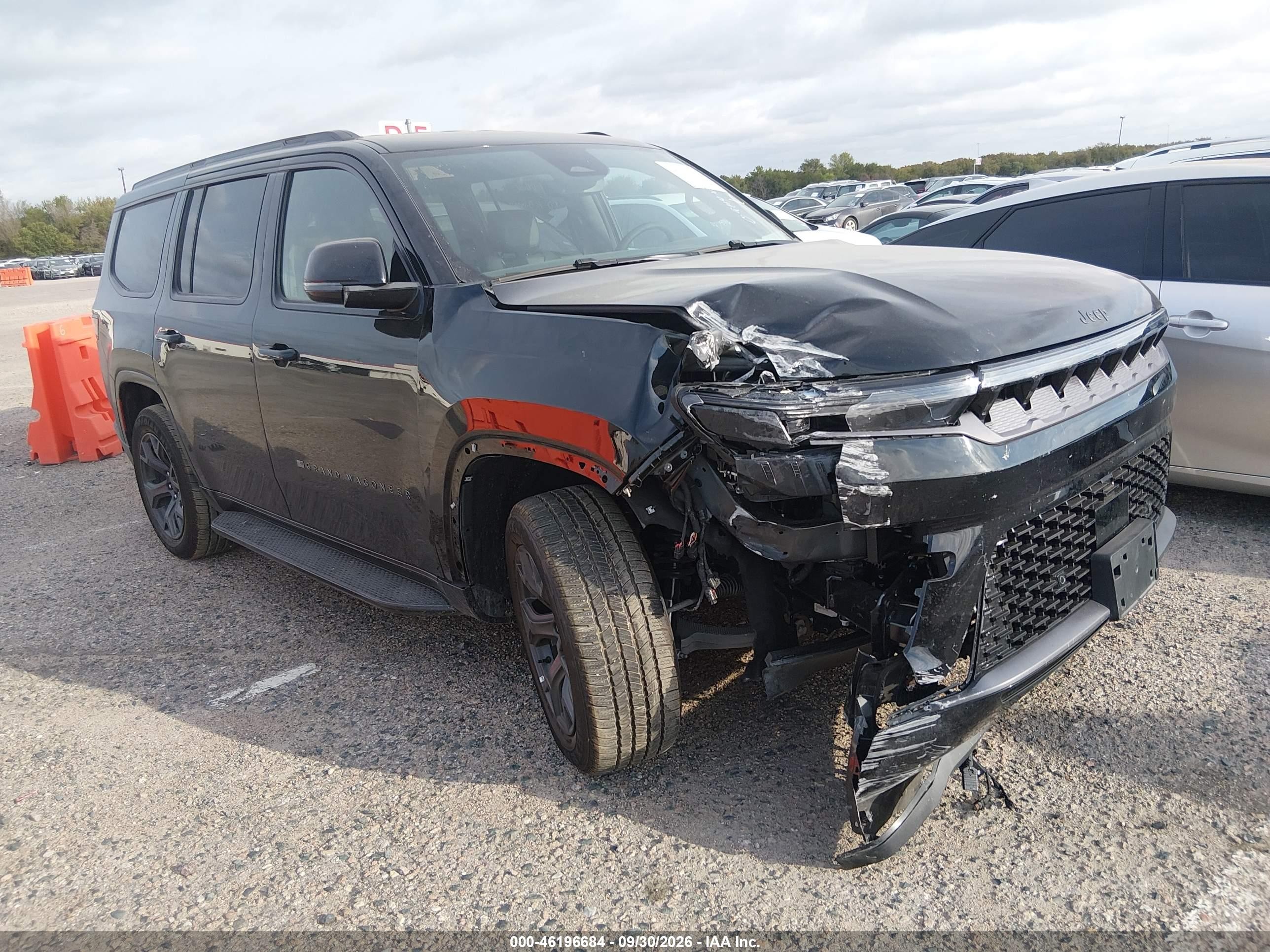 2026 Jeep Grand Wagoneer VIN 1C4SJVBP1TS187660 — IAAI salvage auction photo