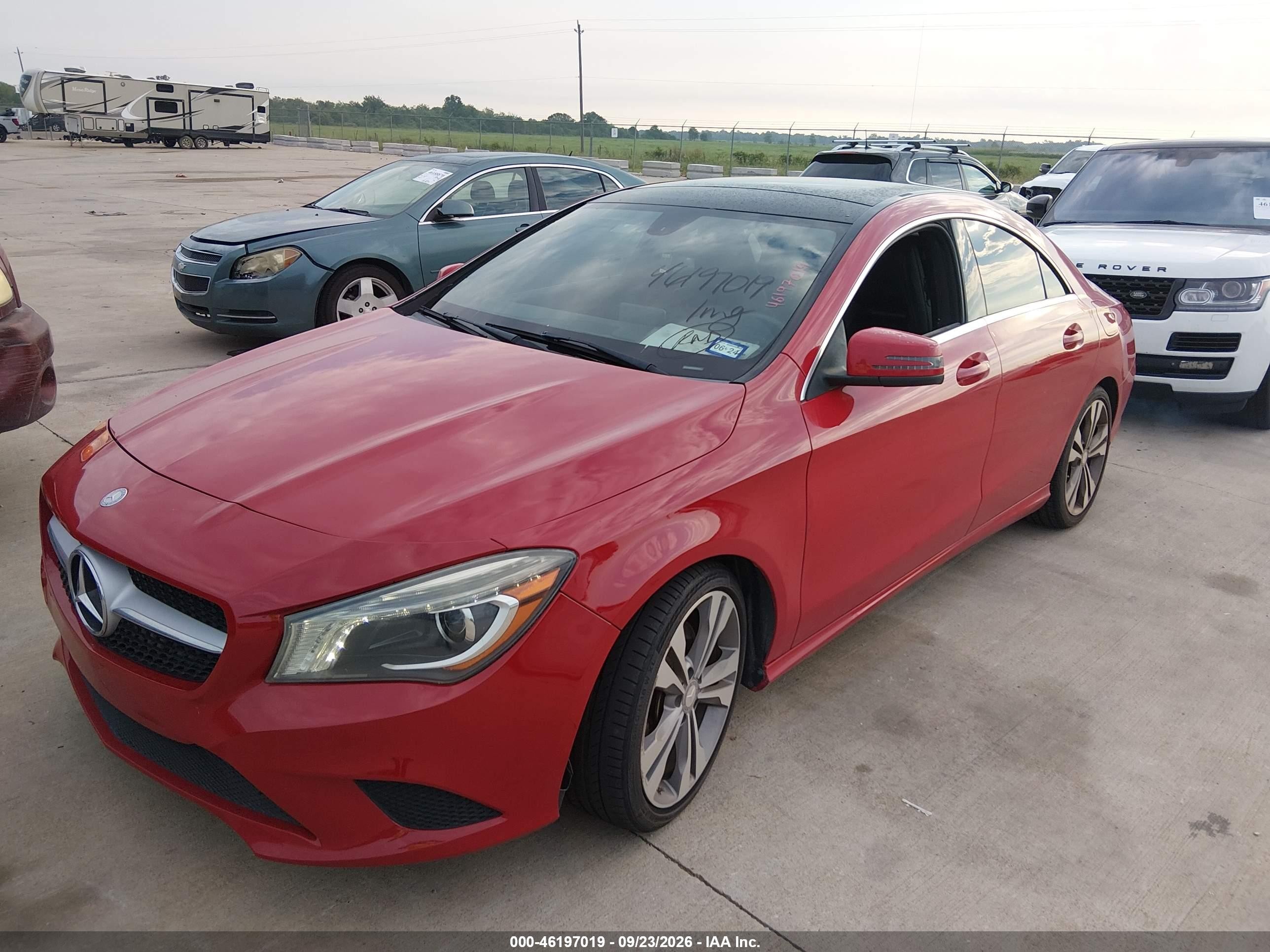 2014 Mercedes-Benz CLA-Class VIN WDDSJ4EB4EN059561 IAAI salvage auction — Normal Wear, Original (Texas), sold $2,175 on 2026-10-02 (photo 6)