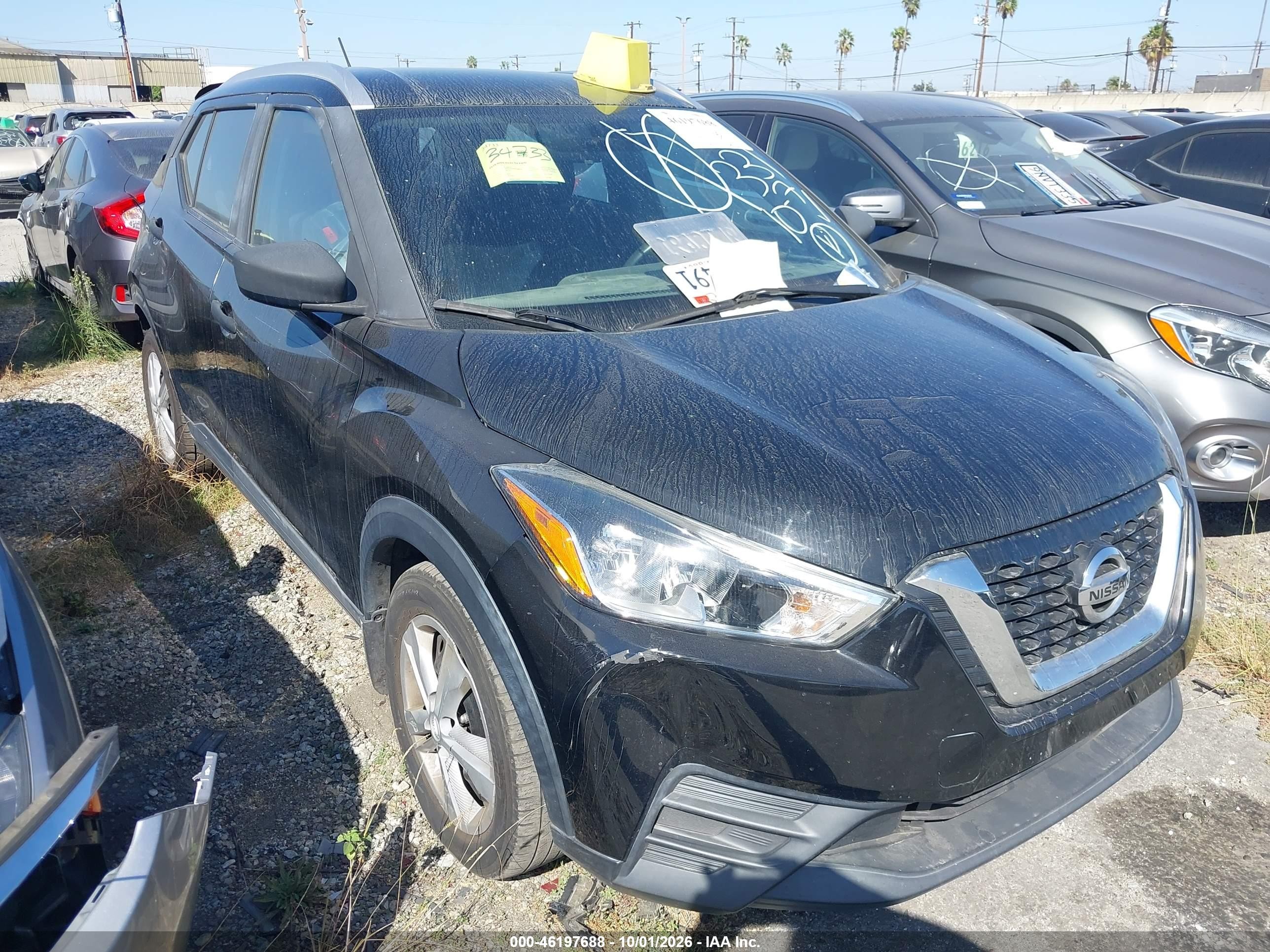 2019 Nissan Kicks VIN 3N1CP5CU4KL506816 IAAI salvage auction — Rear End, Salvage Certificate (California), sold $3,000 on 2026-10-02 (photo 1)