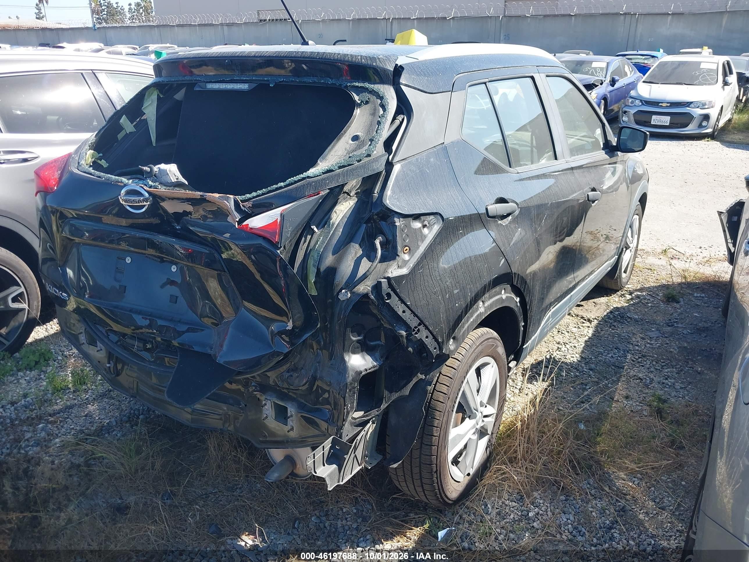2019 Nissan Kicks VIN 3N1CP5CU4KL506816 IAAI salvage auction — Rear End, Salvage Certificate (California), sold $3,000 on 2026-10-02 (photo 4)