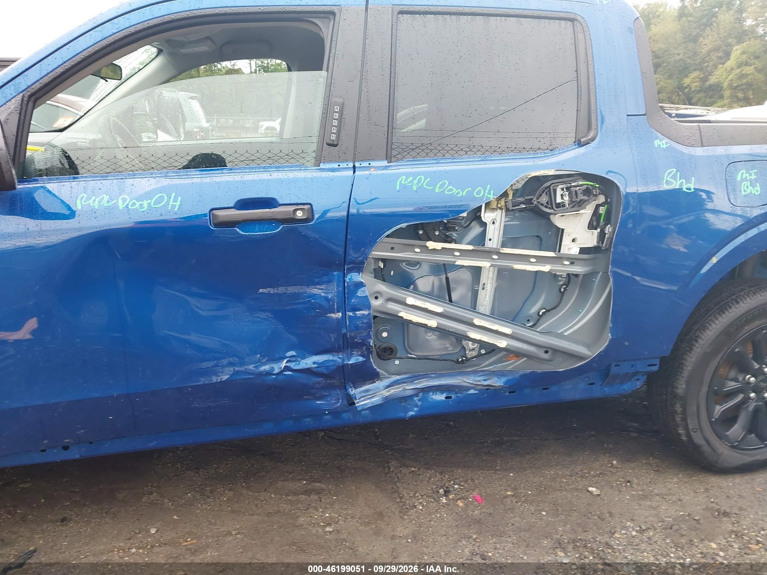 2023 Ford Maverick VIN 3FTTW8E36PRA52188 IAAI salvage auction — Side, Salvage (Massachusetts), sold $7,100 on 2026-10-20 (photo 6)