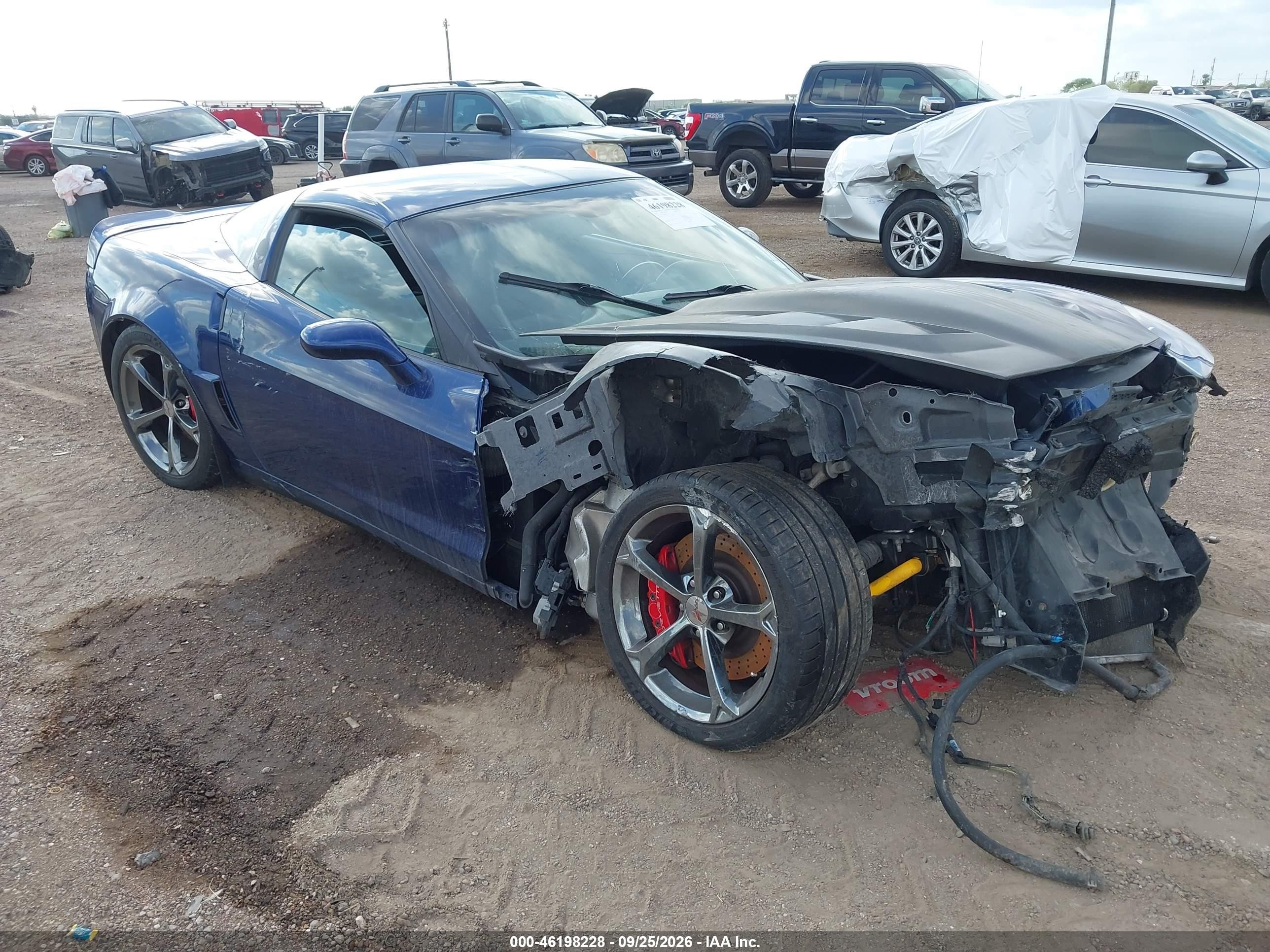 2007 Chevrolet Corvette VIN 1G1YY26E375135523 — IAAI salvage auction photo