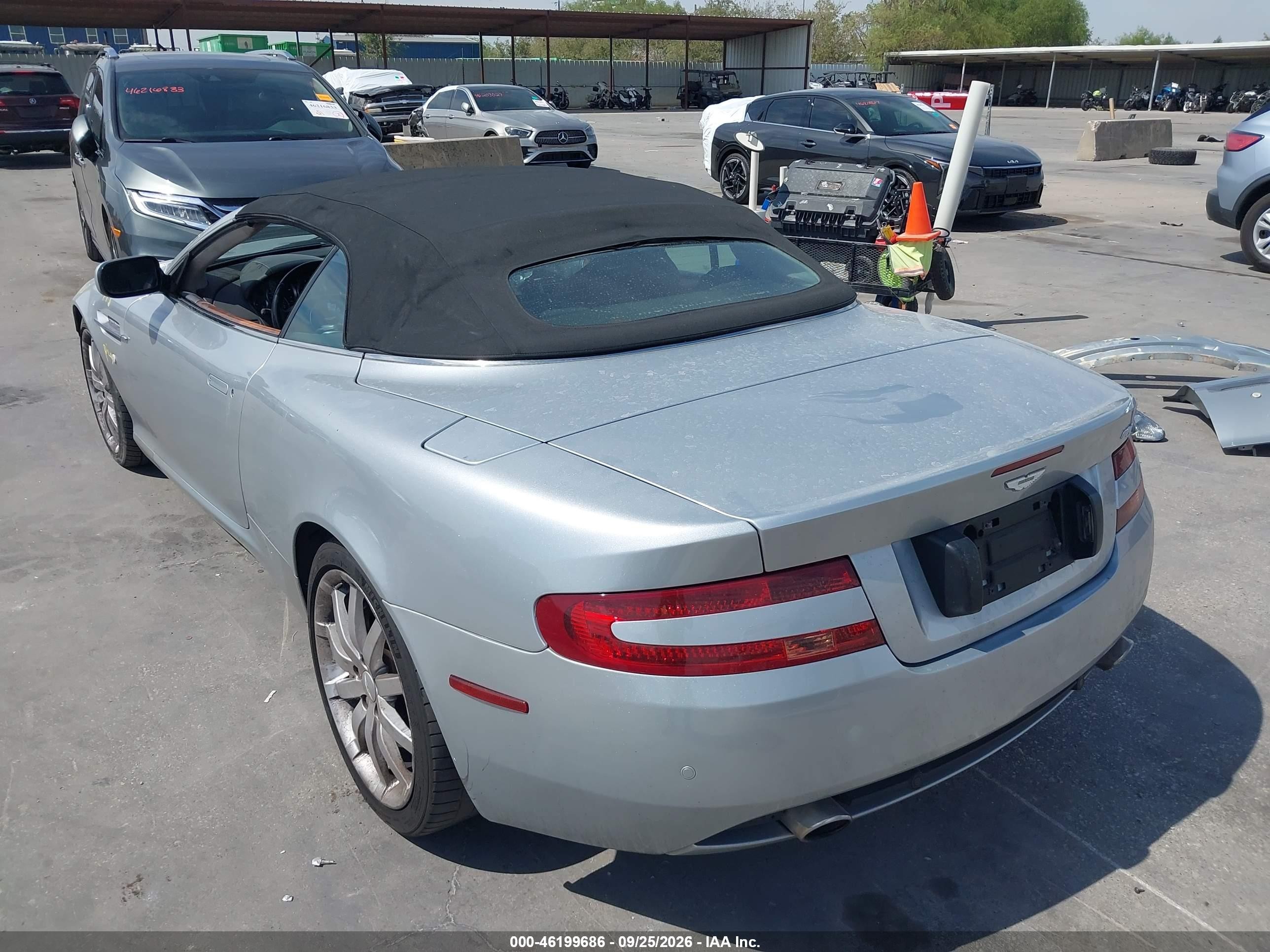 2006 Aston martin Db9 VIN SCFAD02AX6GB05292 IAAI salvage auction — Front End, Salvage (Texas), sold $9,200 on 2026-10-20 (photo 3)