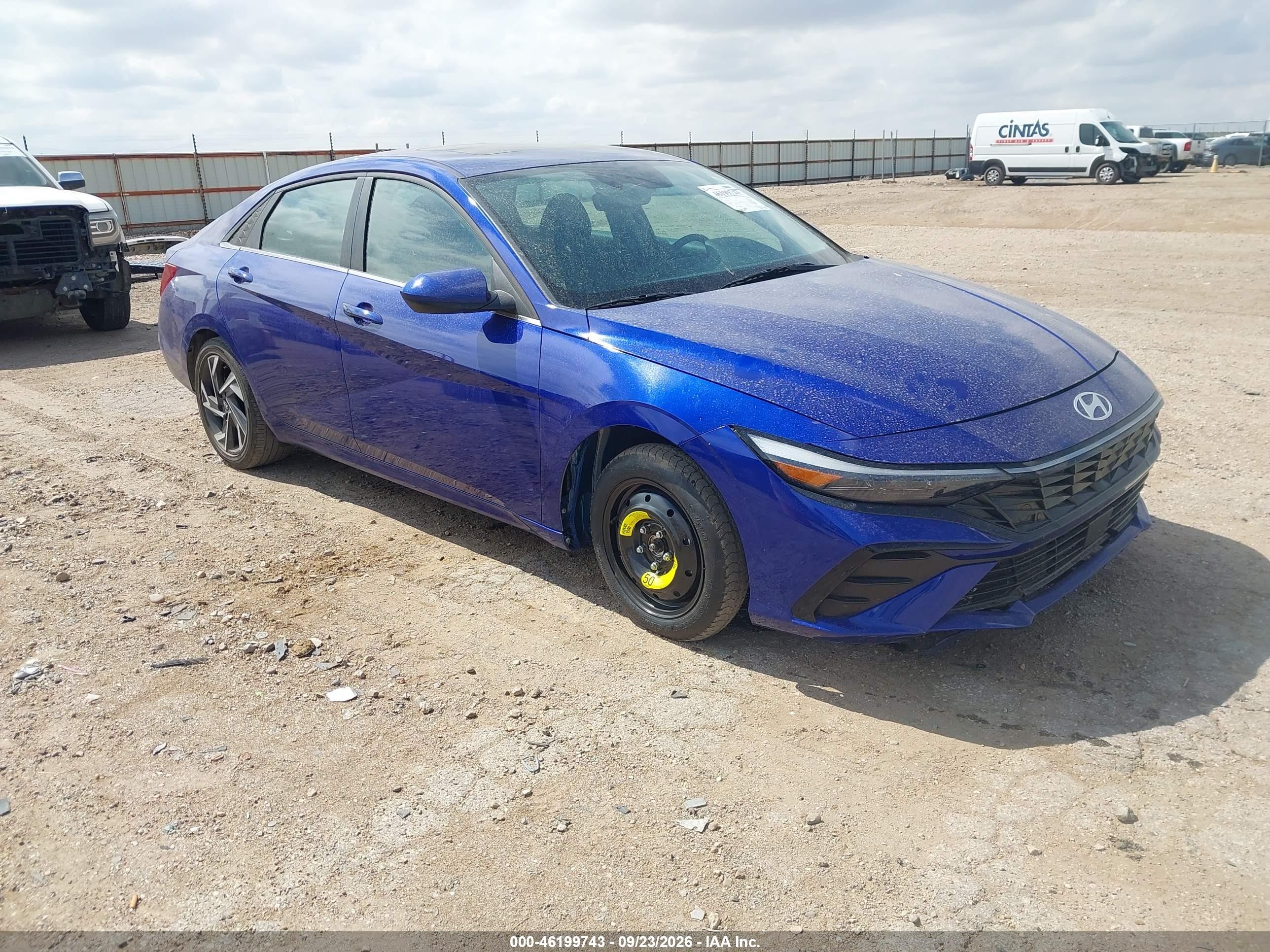 2025 Hyundai Elantra VIN KMHLS4DG9SU924756 — IAAI salvage auction photo