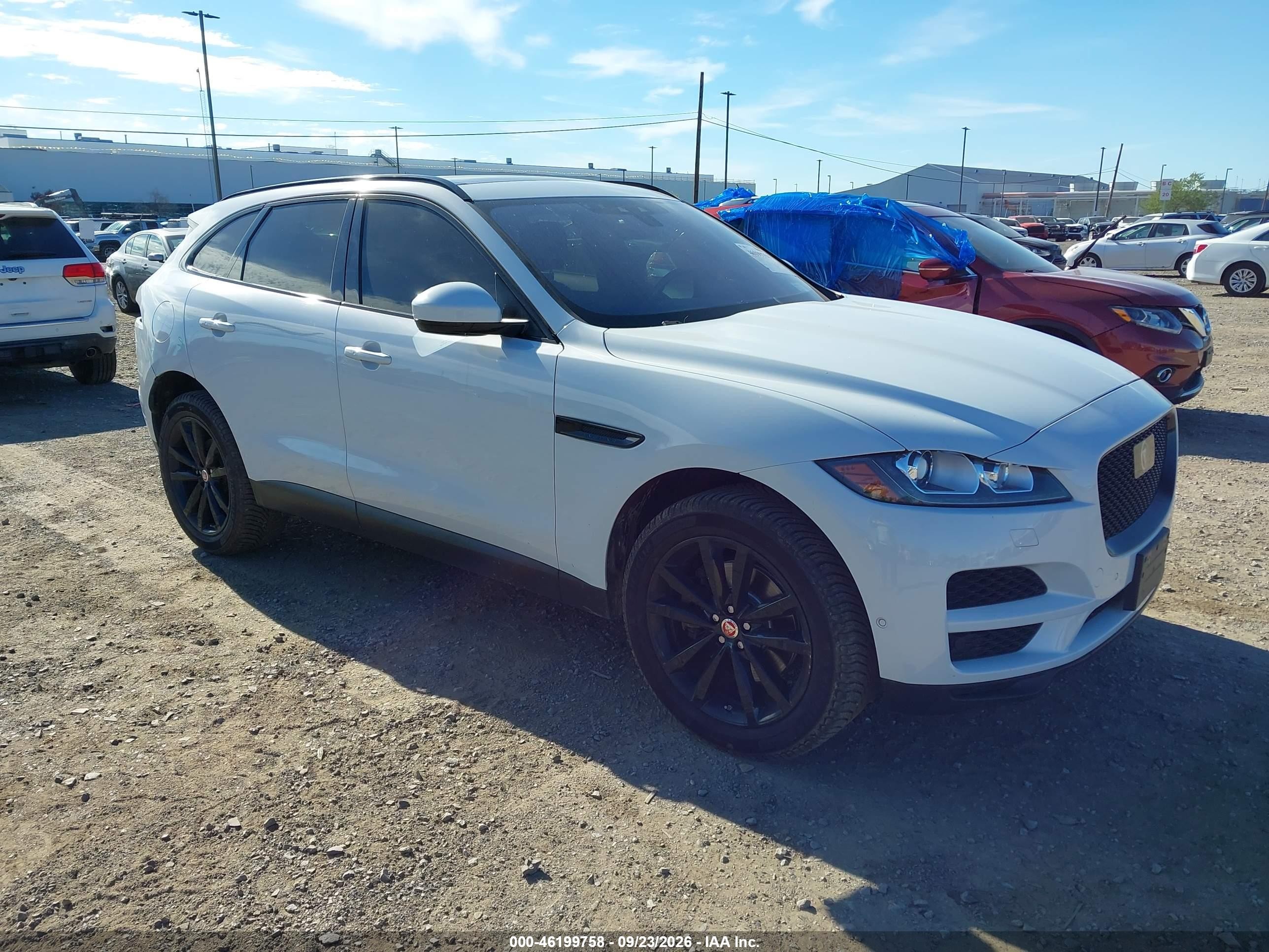 2019 Jaguar F-Pace VIN SADCK2GX7KA602353 — IAAI salvage auction photo