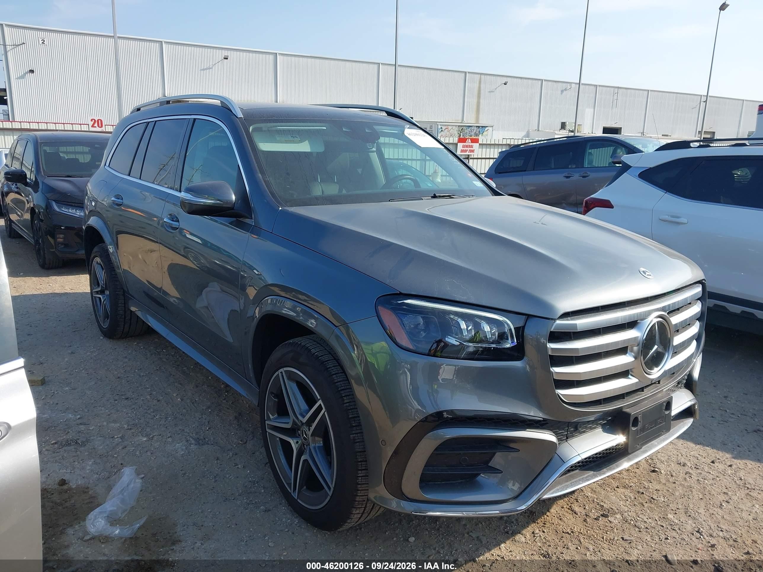 2026 Mercedes-Benz GLS-Class VIN 4JGFF5KE2TB618620 — IAAI salvage auction photo