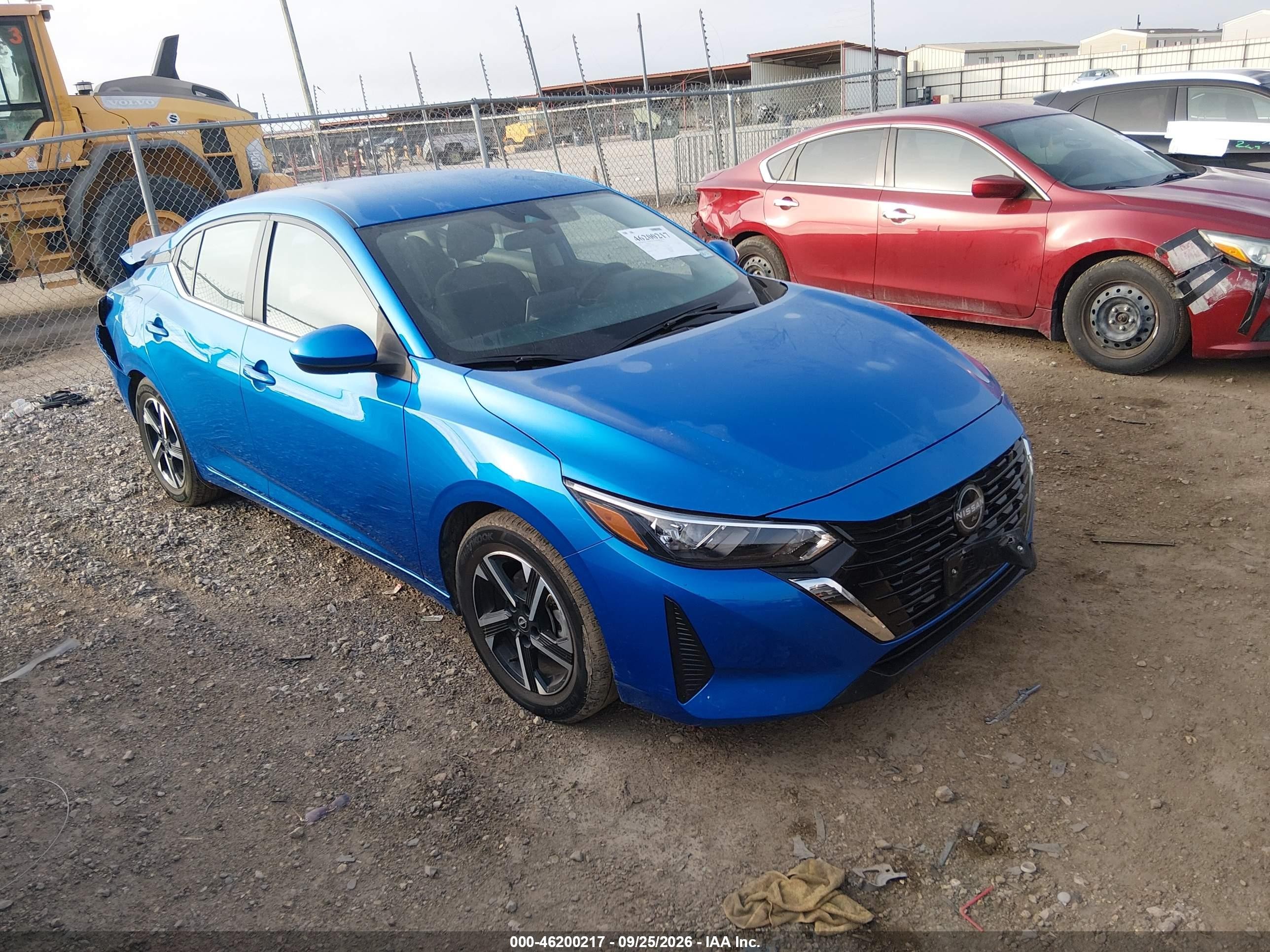 2025 Nissan Sentra VIN 3N1AB8CV0SY372048 — IAAI salvage auction photo