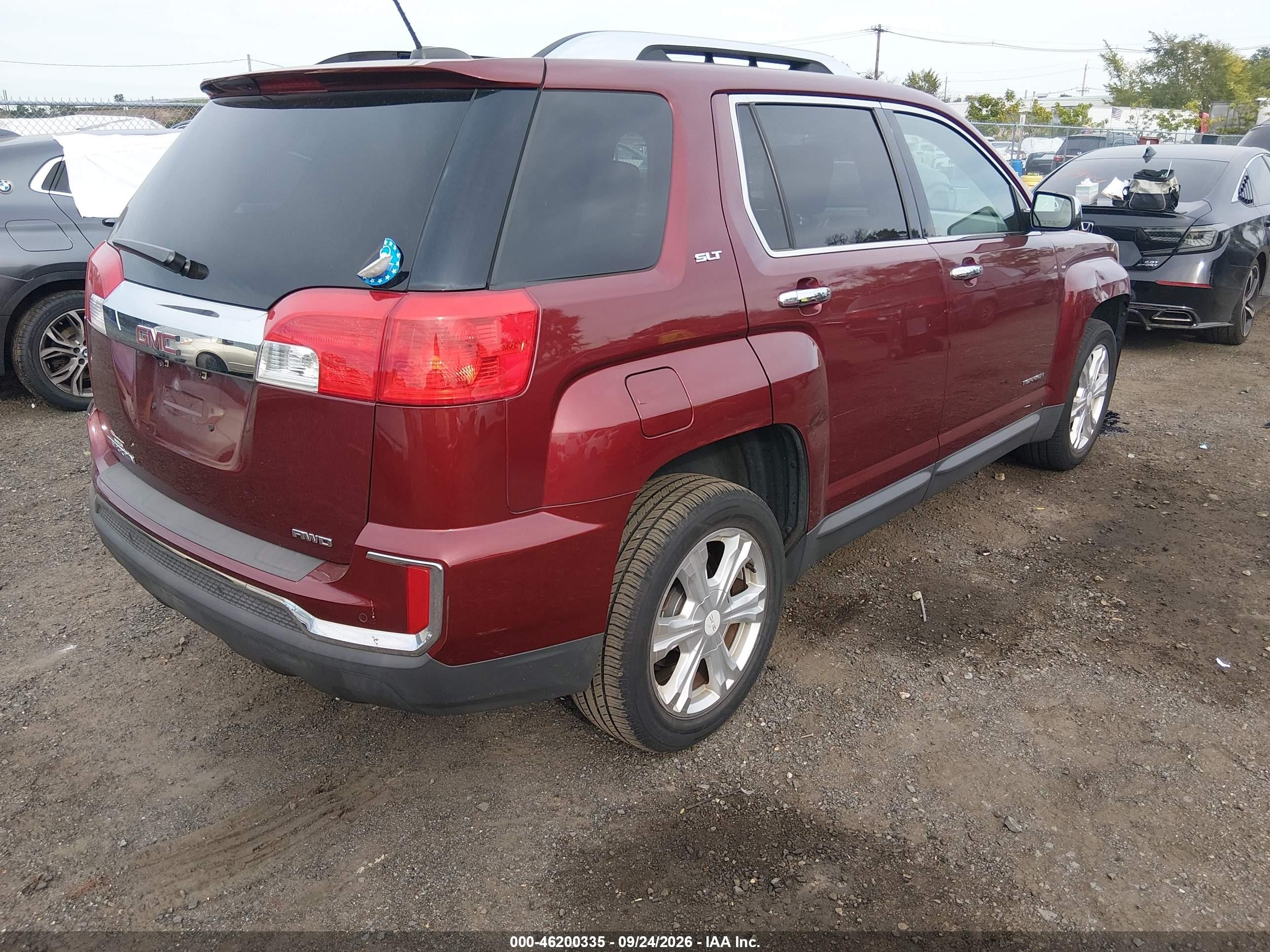2016 Gmc Terrain VIN 2GKFLUEK6G6223264 IAAI salvage auction — Normal Wear, Clear (New Jersey), sold $1,475 on 2026-09-28 (photo 4)