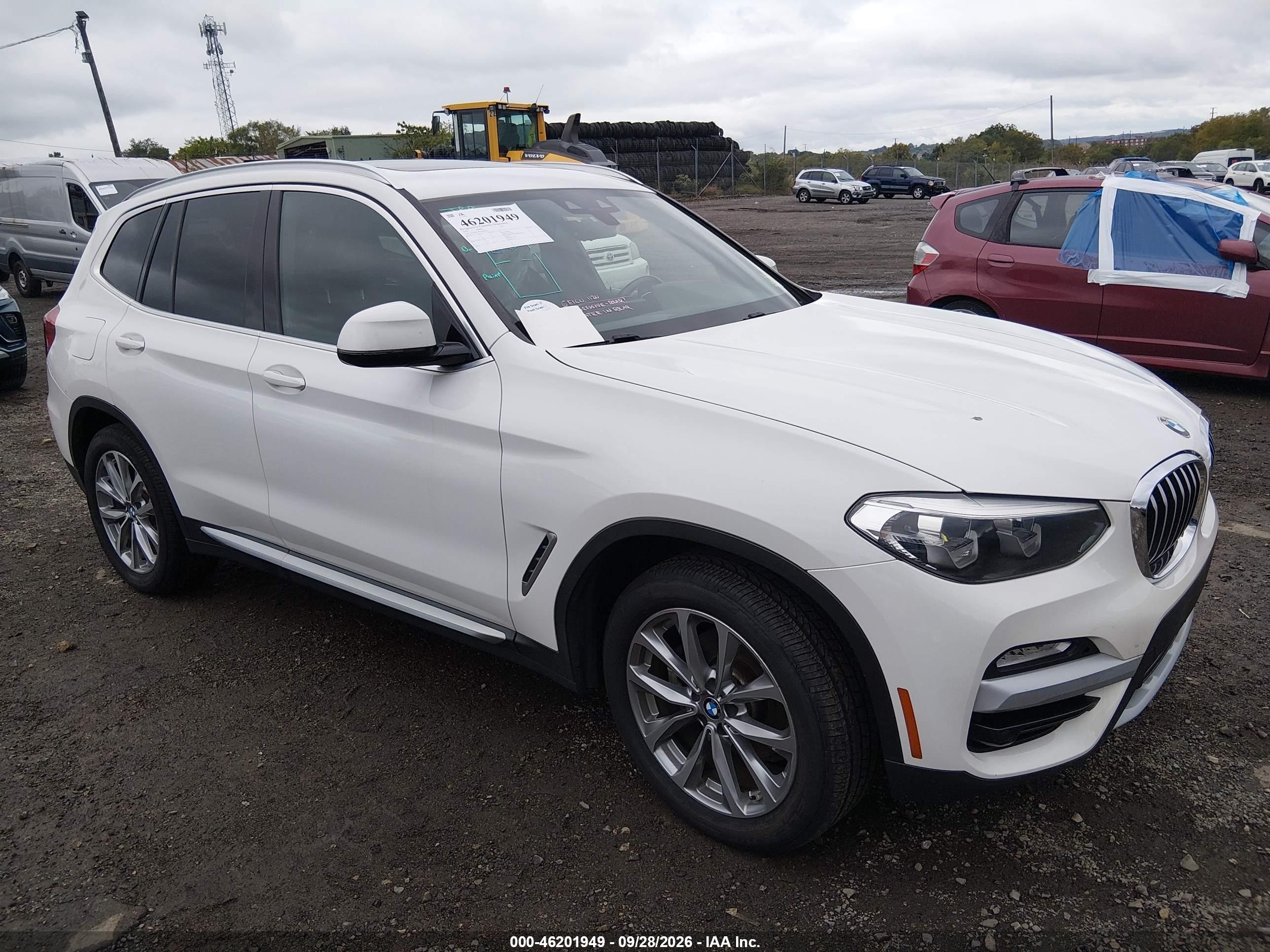 2019 BMW X3 VIN 5UXTR9C59KLD96138 — IAAI salvage auction photo