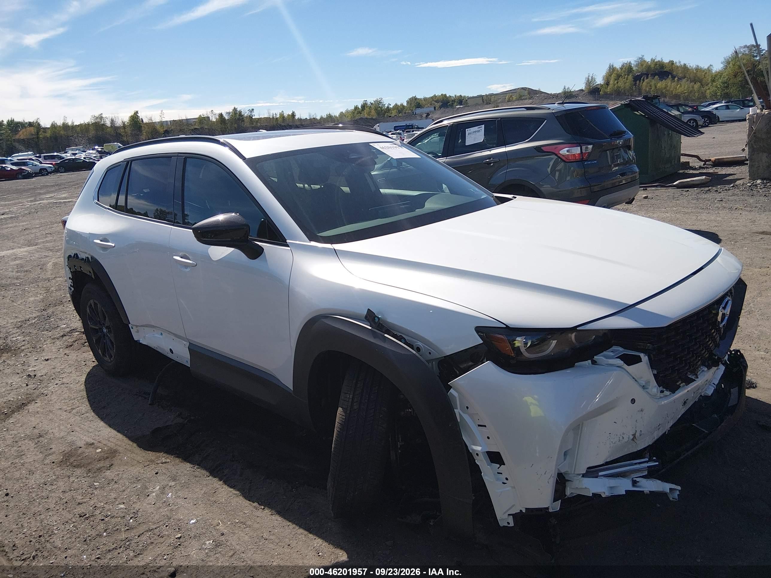 2026 Mazda Cx-50 VIN 7MMVAADW3TN160131 IAAI salvage auction — All Over, Salvage (Pennsylvania), sold $12,400 on 2026-10-19 (photo 1)