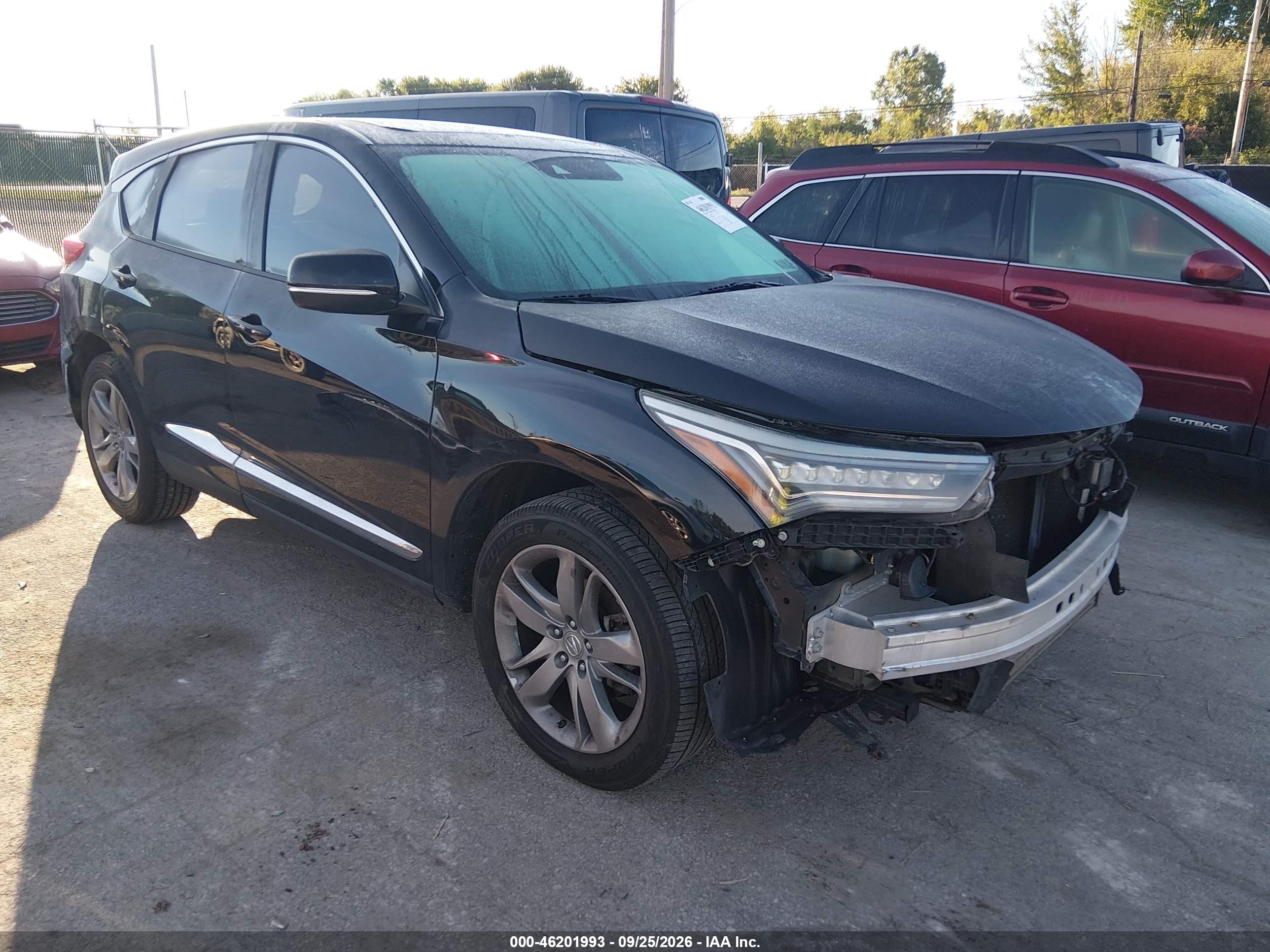 2019 Acura RDX VIN 5J8TC2H76KL001464 — IAAI salvage auction photo