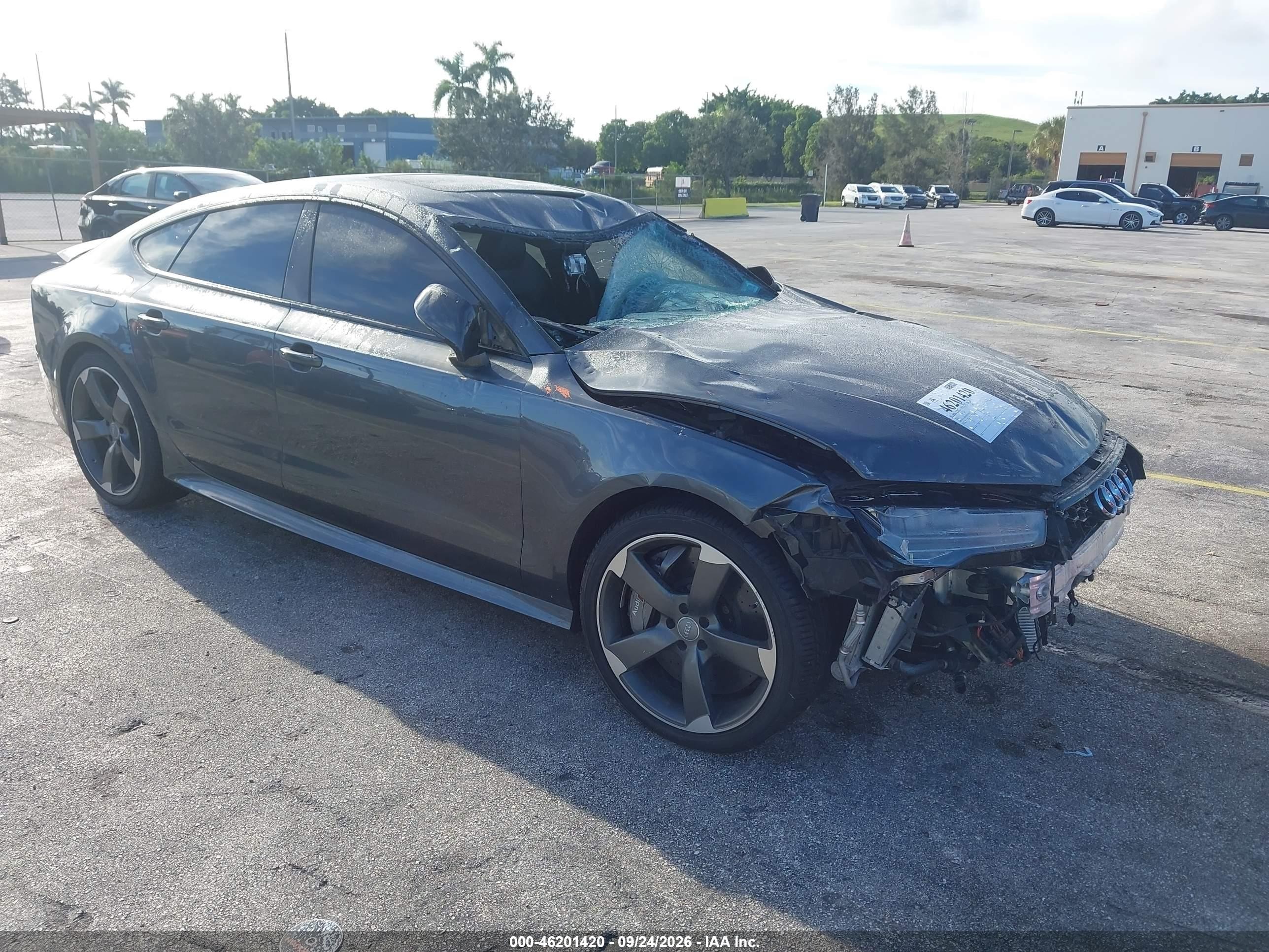 2017 Audi RS7 VIN WUAWRAFC4HN900571 — IAAI salvage auction photo