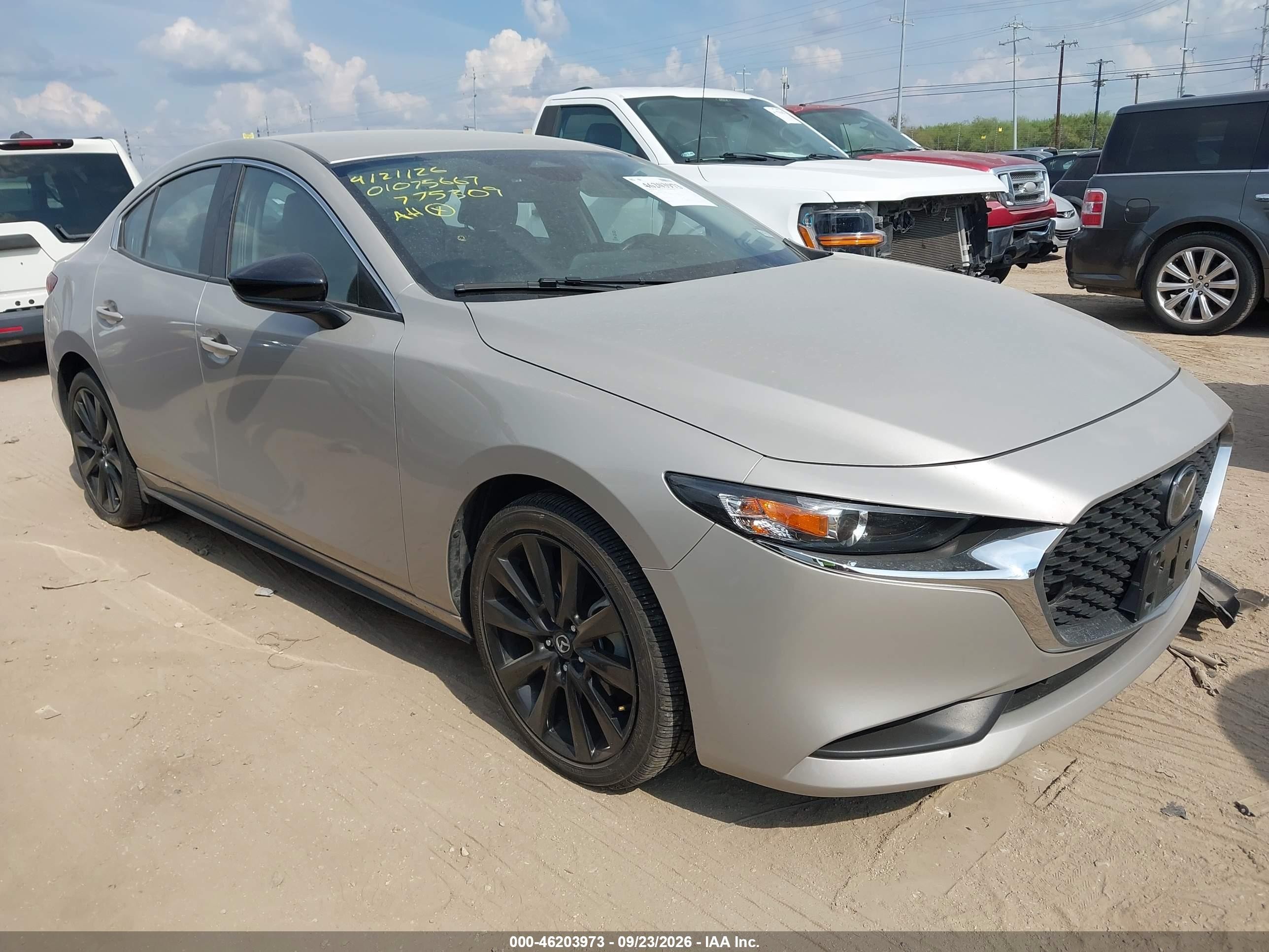 2025 Mazda 3 VIN JM1BPABM2S1775309 — IAAI salvage auction photo