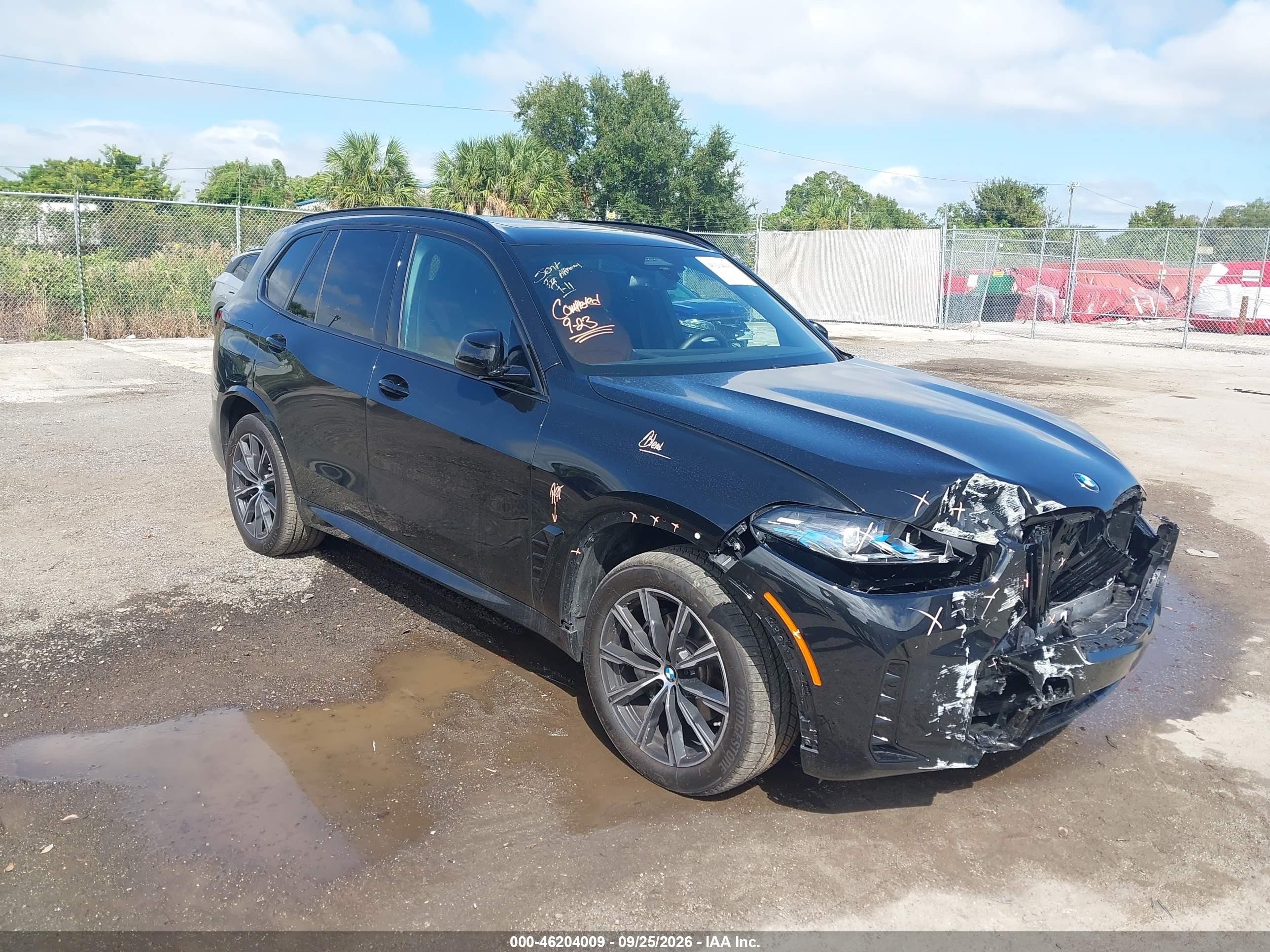 2026 BMW X5 VIN 5UX23EU09T9522826 — IAAI salvage auction photo