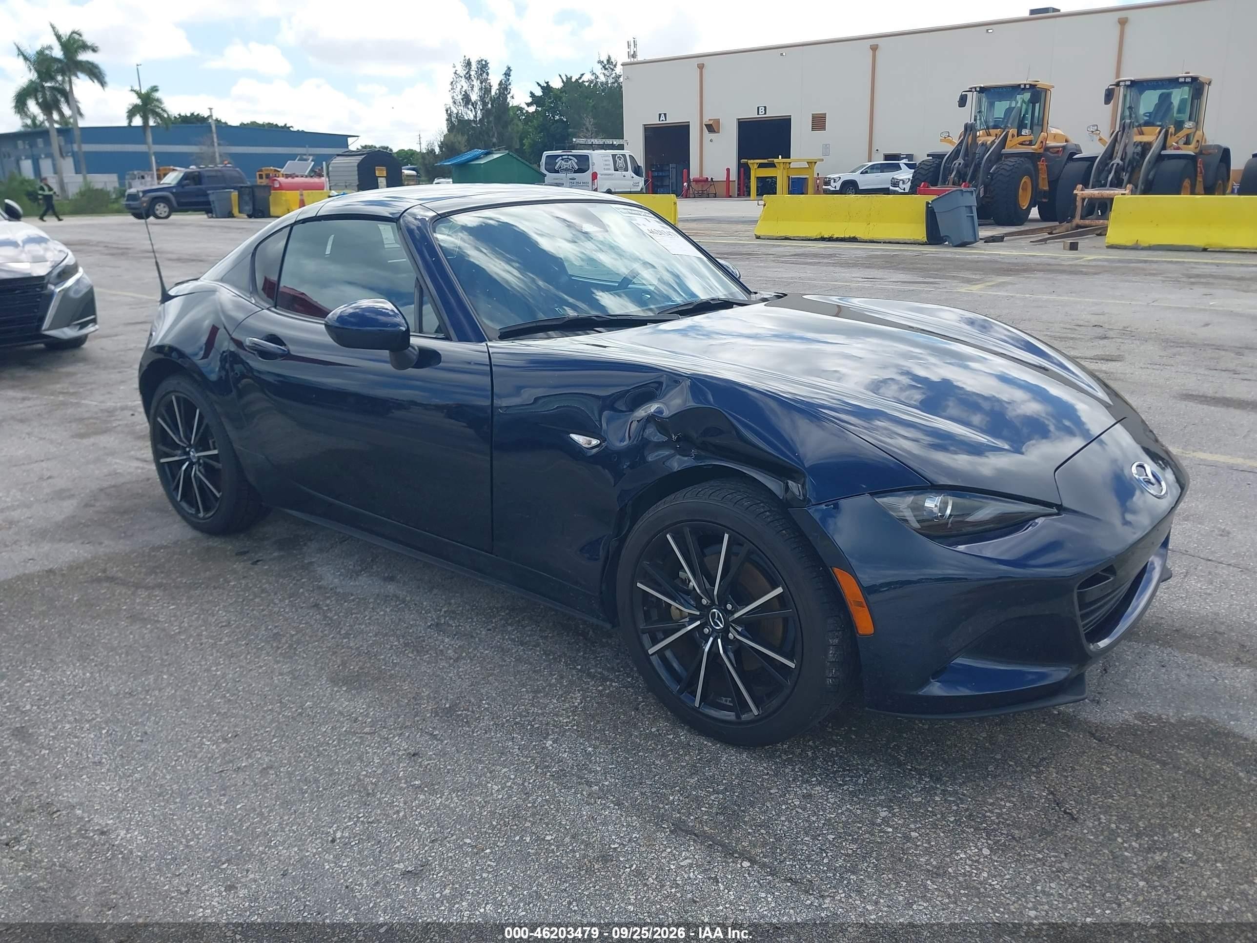 2025 Mazda MX-5 Miata VIN JM1NDAM76S0653376 — IAAI salvage auction photo