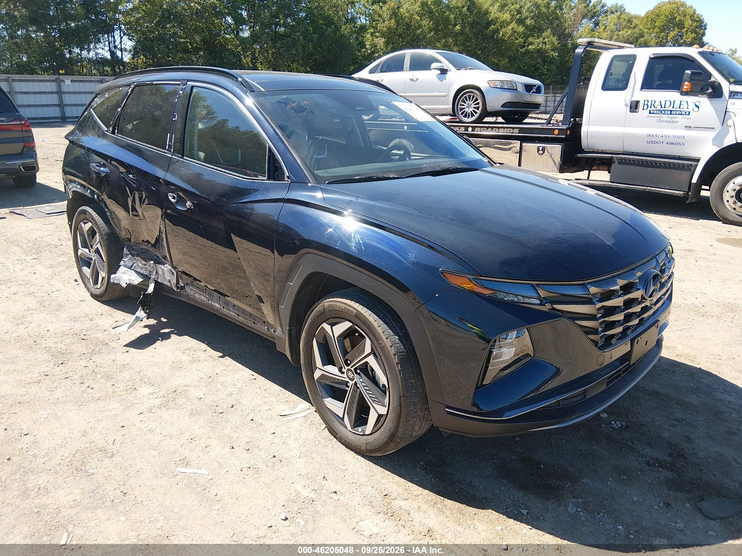 2022 Hyundai Tucson Hybrid VIN KM8JECA12NU078791 — IAAI salvage auction photo