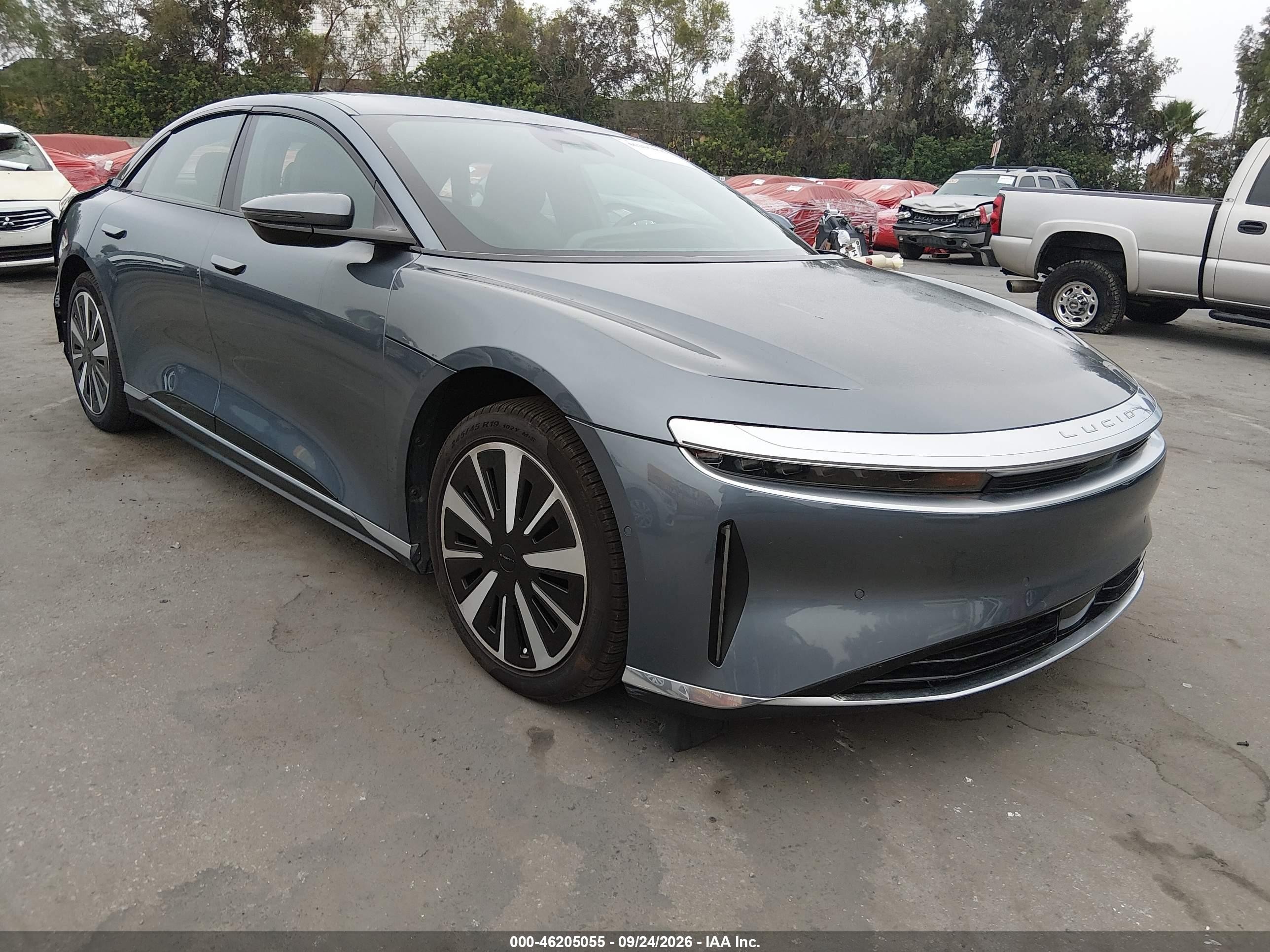 2024 Lucid Air VIN 50EA1PGA9RA002177 — IAAI salvage auction photo