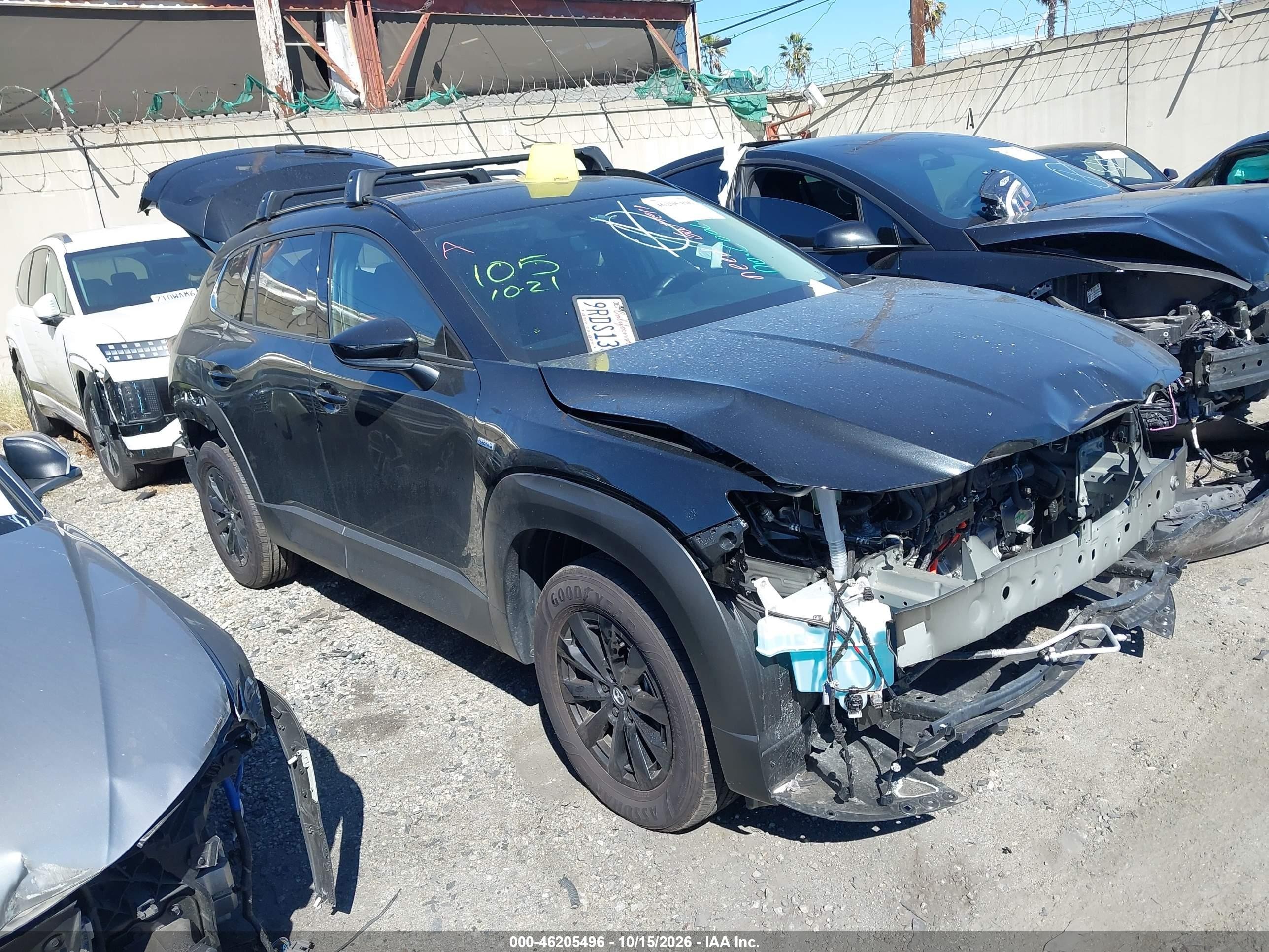 2025 Mazda Cx-50 VIN 7MMVAADW0SN101200 IAAI salvage auction — Front End, Salvage Certificate (California), sold $10,700 on 2026-10-15 (photo 1)