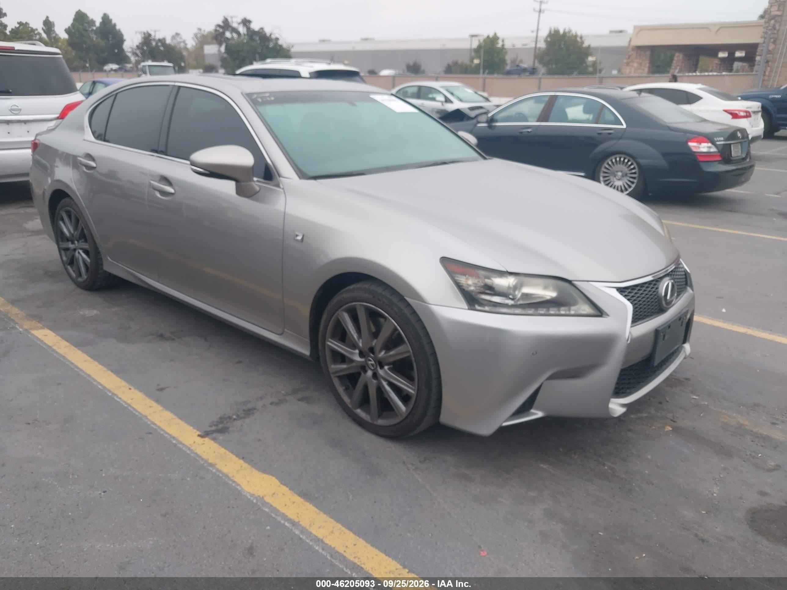 2015 Lexus GS 350 VIN JTHBE1BL4FA000981 — IAAI salvage auction photo