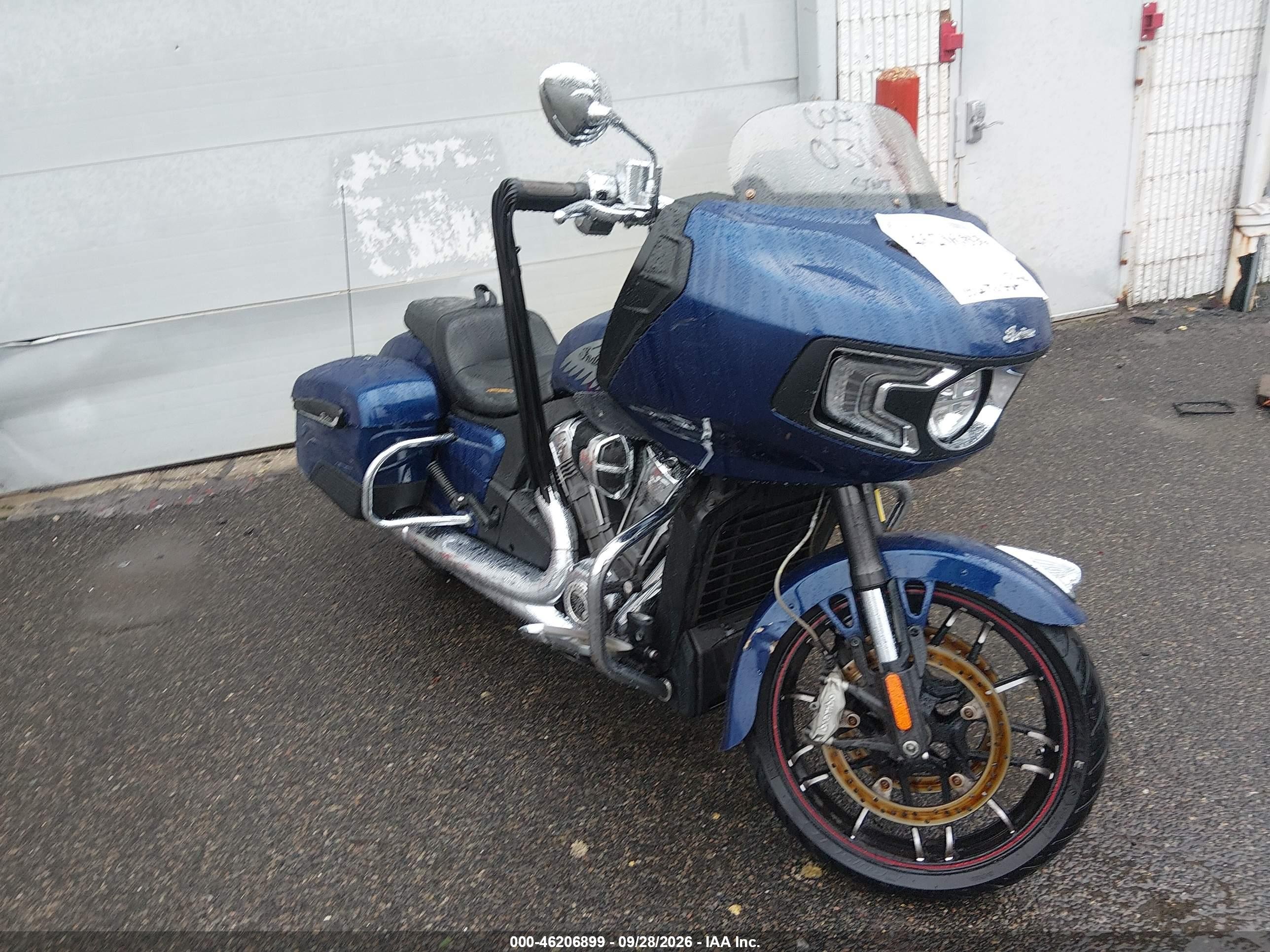 2020 Indian Motorcycle Co. Challenger VIN 56KLCARR0L3392745 IAAI salvage auction — Unknown, Mv-907A (New York), sold $5,150 on 2026-10-11 (photo 1)