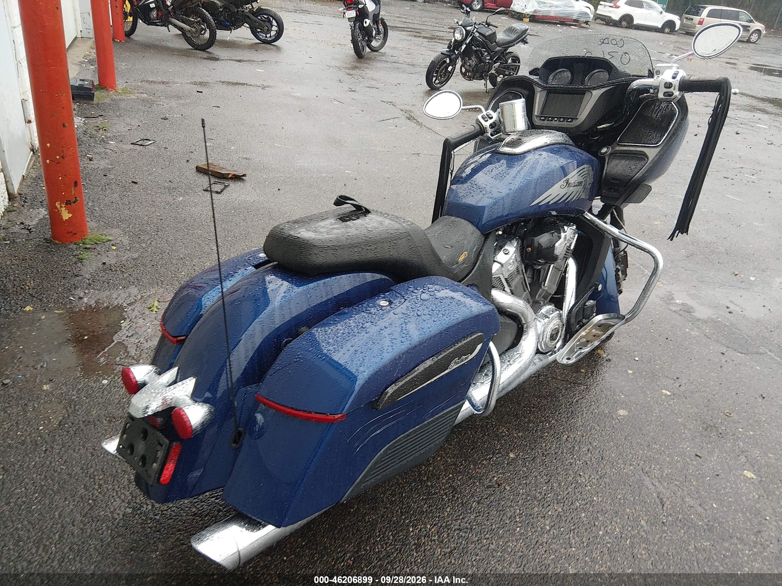 2020 Indian Motorcycle Co. Challenger VIN 56KLCARR0L3392745 IAAI salvage auction — Unknown, Mv-907A (New York), sold $5,150 on 2026-10-11 (photo 4)