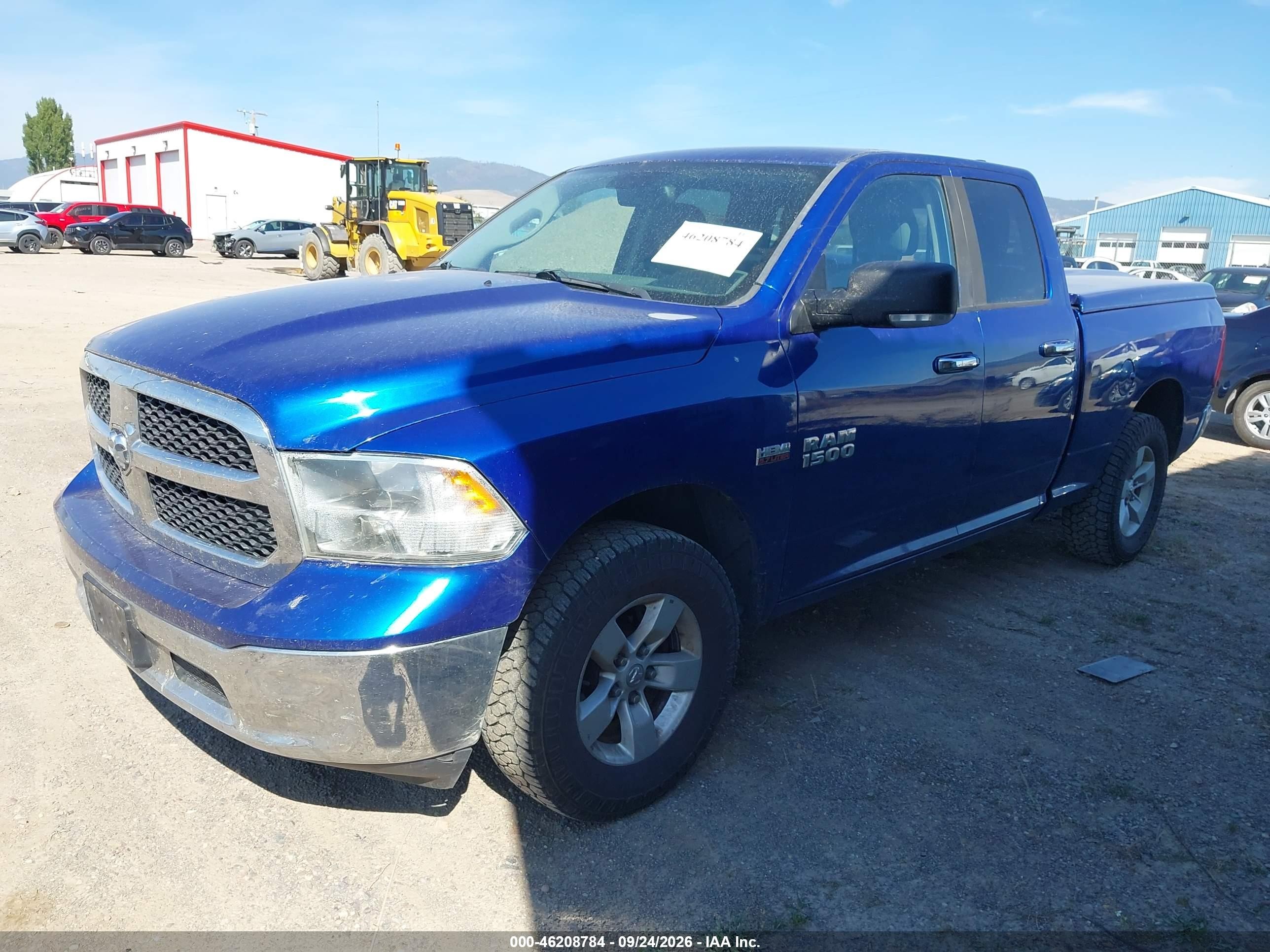 2016 Ram 1500 VIN 1C6RR7GT3GS126915 IAAI salvage auction — Side, Clear (Montana), sold $1,700 on 2026-10-08 (photo 2)
