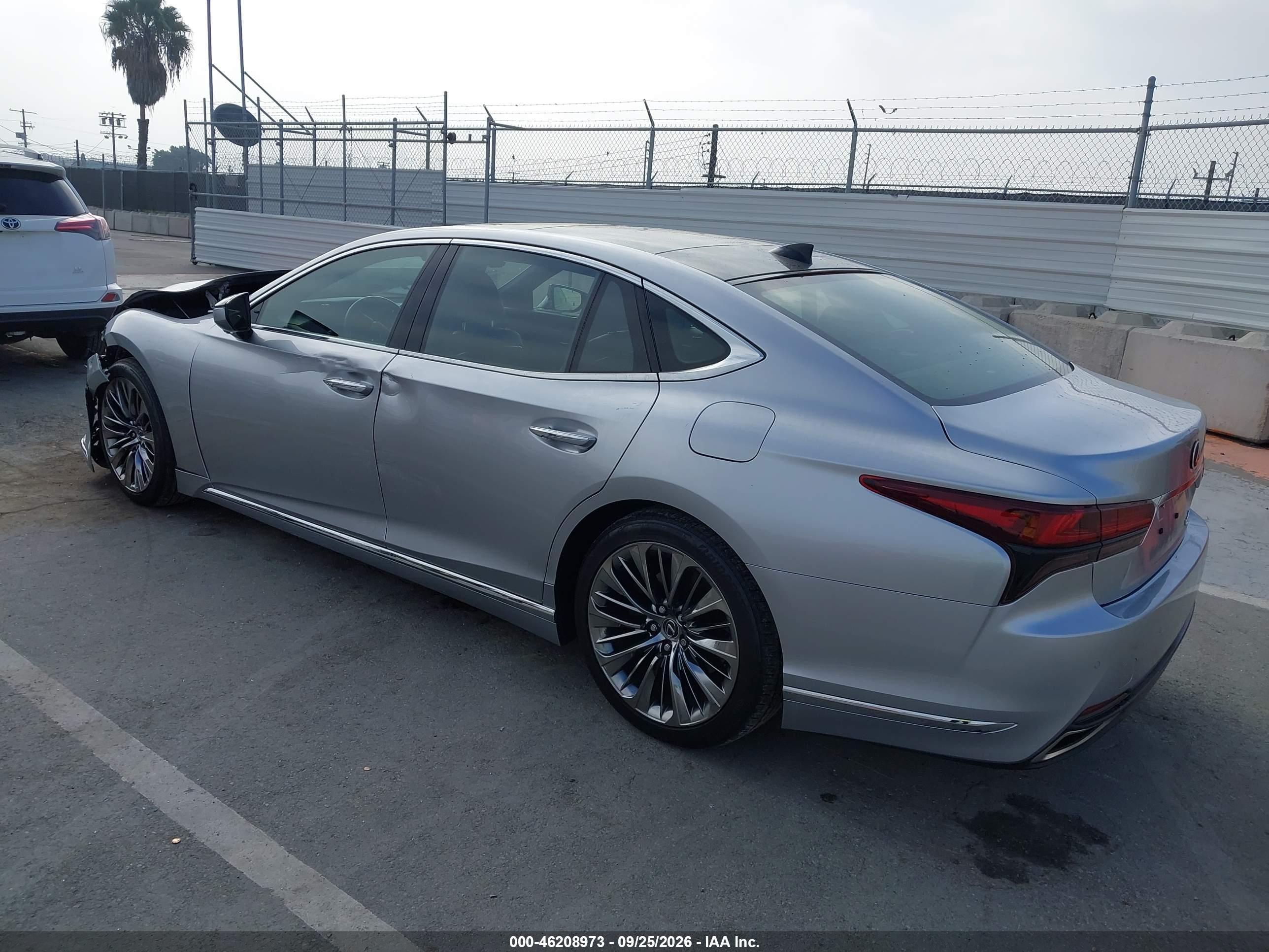 2023 Lexus LS 500 VIN JTHD51FF8P5018066 IAAI salvage auction — Front End, Salvage (California), sold $29,650 on 2026-10-08 (photo 3)
