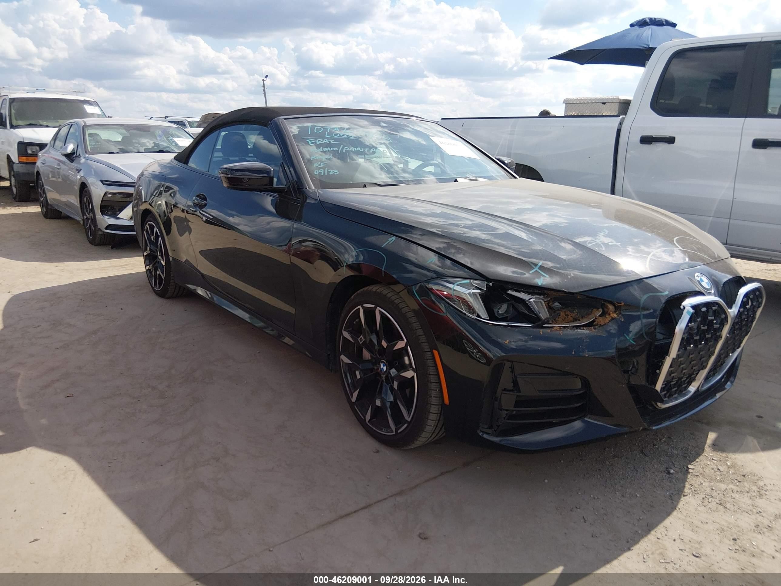 2027 BMW 4 Series VIN WBA53DB07VCY29720 — IAAI salvage auction photo